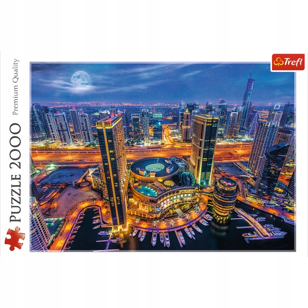 Puzzle 2000 ŚWIATŁA DUBAJU 27094 Marka Trefl