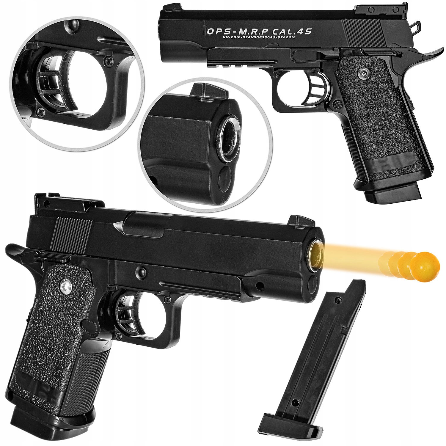 METALOWY REPLIKA PISTOLET KULKI COLT M20 AIRSOFT Marka inna
