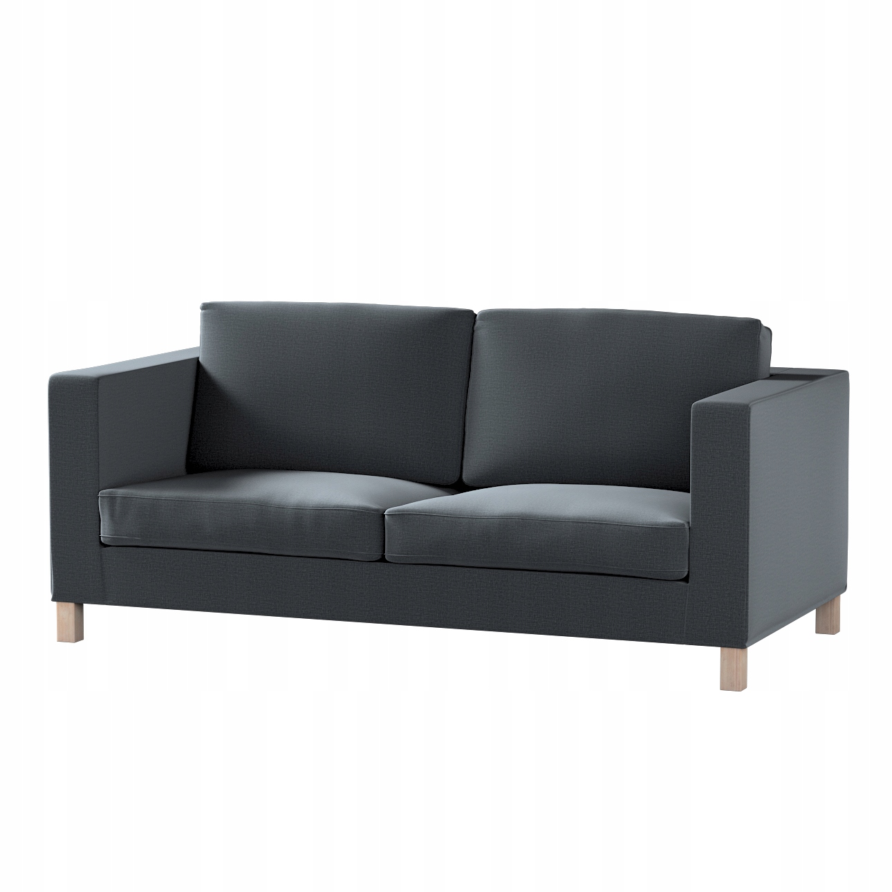 Potah na rozkládací pohovku Karlanda, krátký Ikea, černý