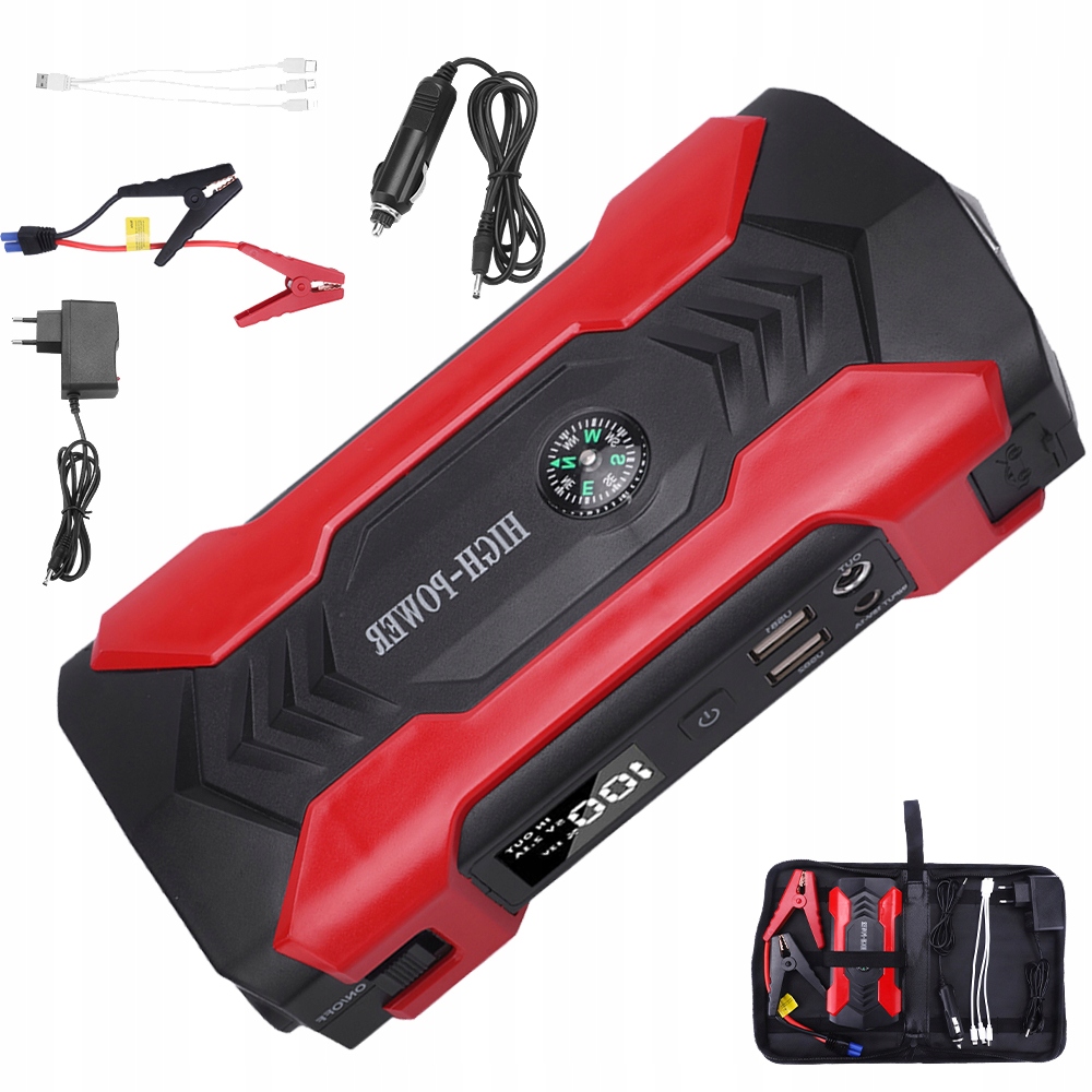 Power Bank Jump Starter Startování 28000mAh 12V