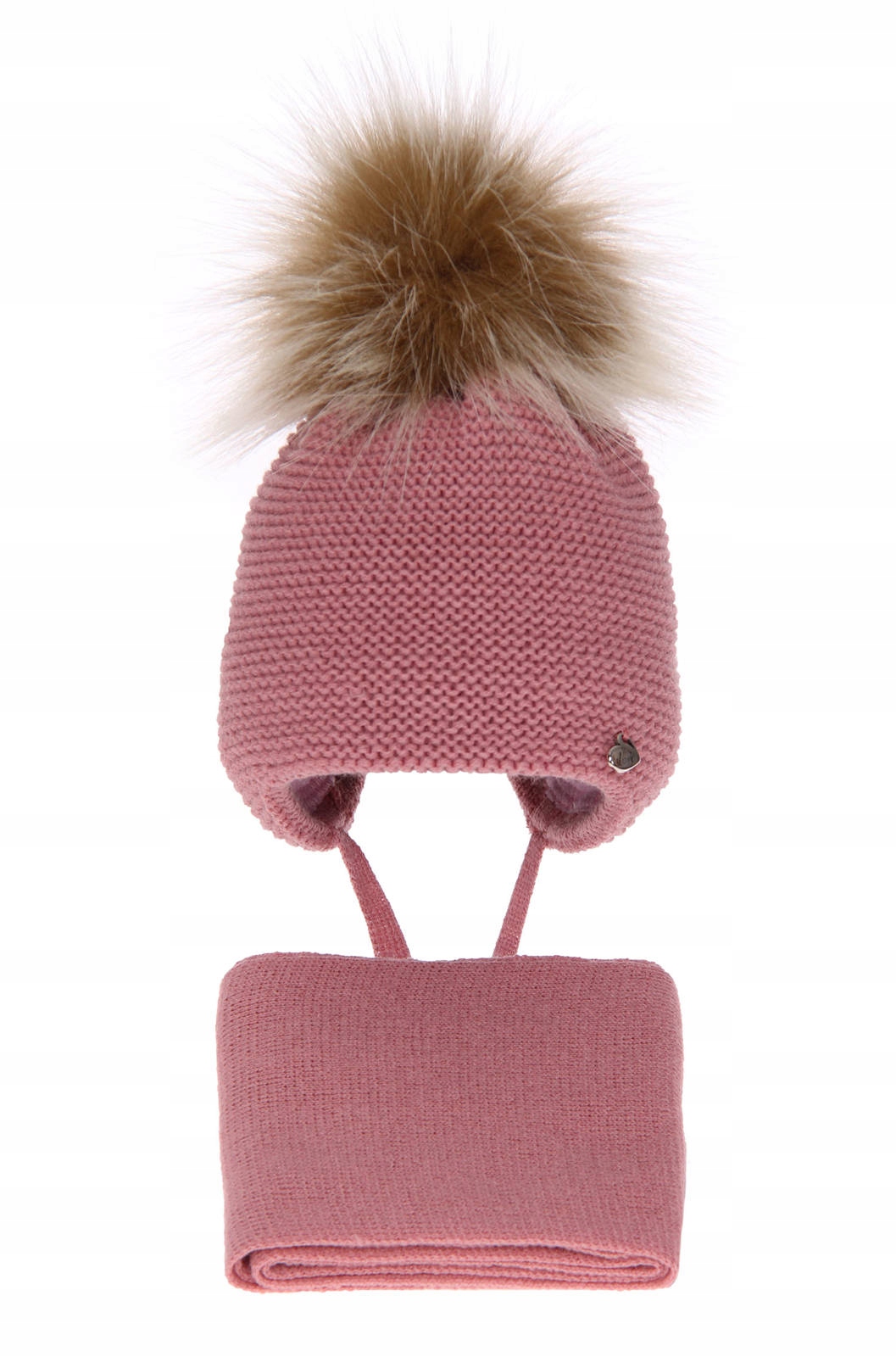 

Komplet zimowy Niemowlęcy czapka+szalik 40-42