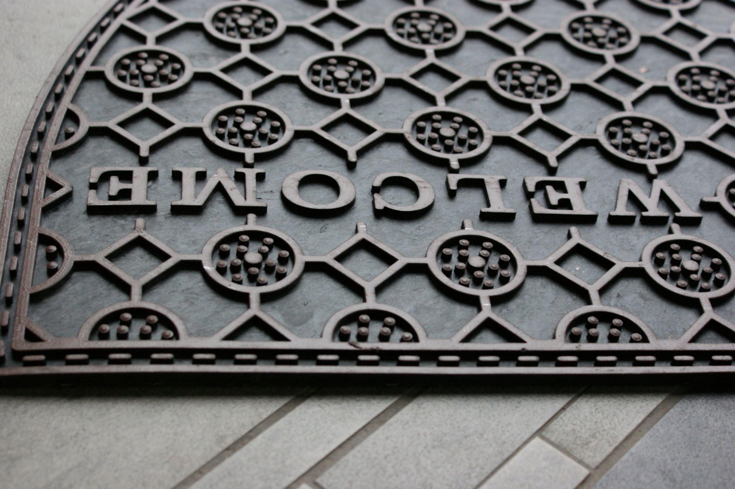 WYCIERACZKA POD DRZWI WEJŚCIOWA ZEWNĘTRZNA WEWNĘTRZNA DO BUTÓW 45x70cm Materiał gumowa inna