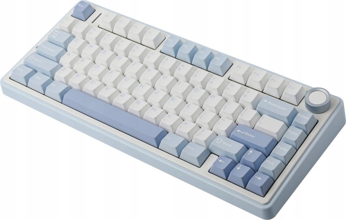 Bezdrôtová Rgb klávesnica Aula F75 Sea Salt Blue Hot-Swap