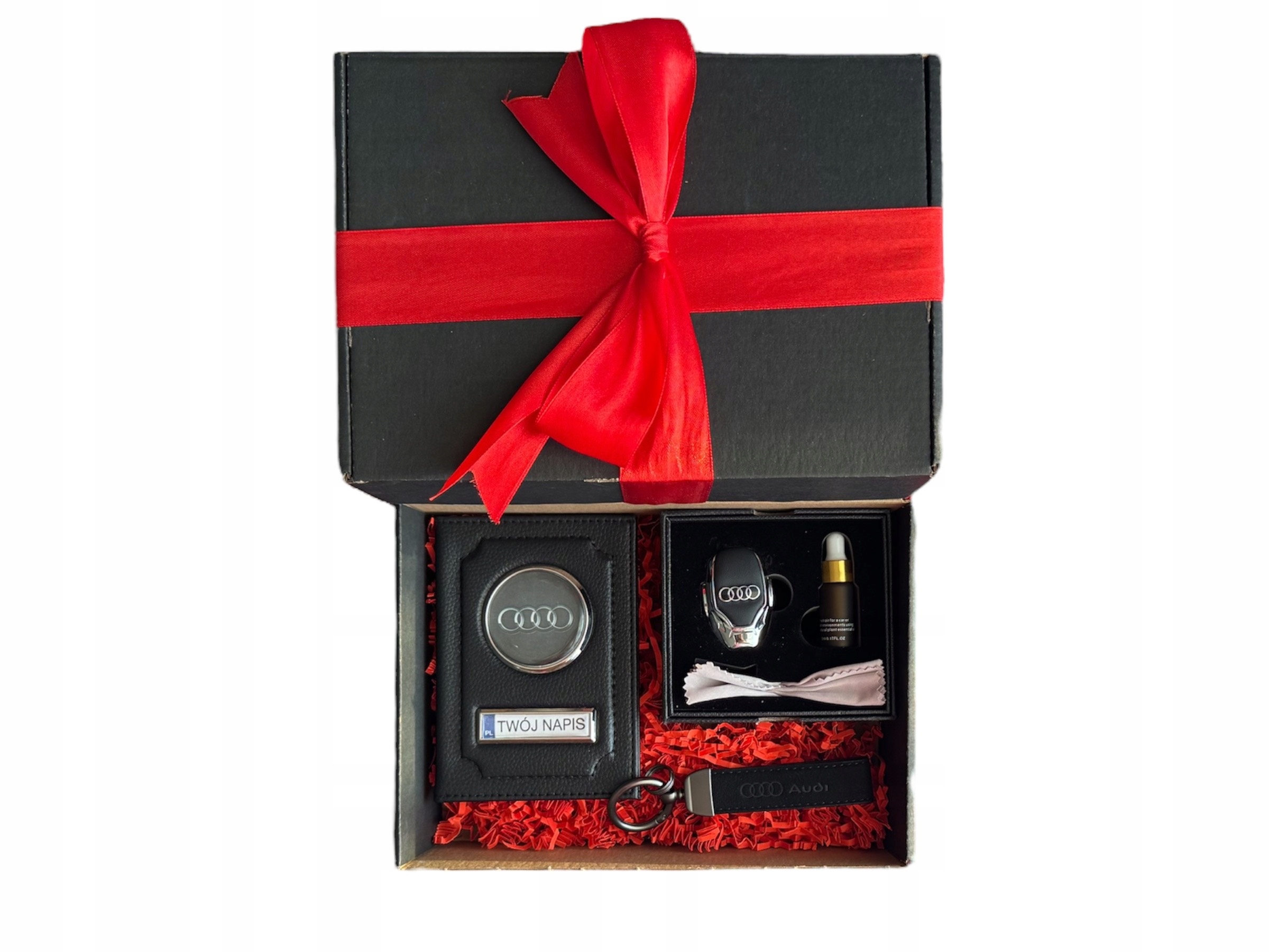 Zestaw Prezentowy do Auta Medium Personalizowany Box dla Kierowcy Audi