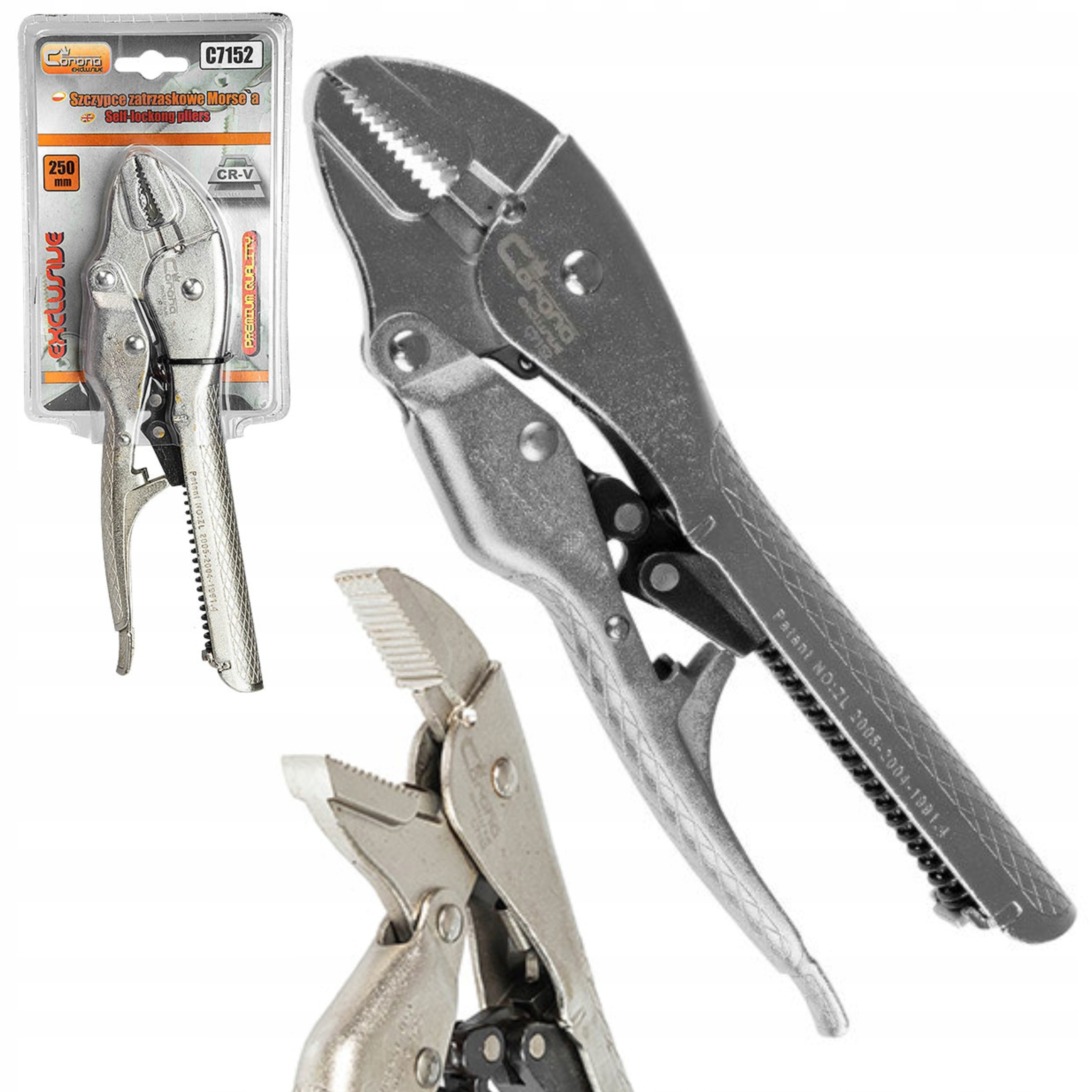 Зажимные плоскогубцы Морзе Морзе лягушка ключ 250 мм