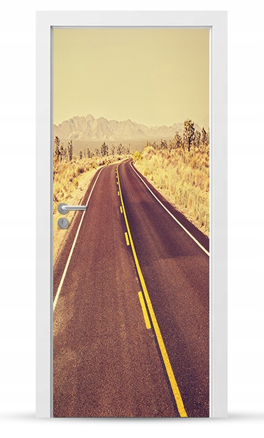 Okleina nálepka na vnější dveře Nábytková samolepicí Snadné Lepení