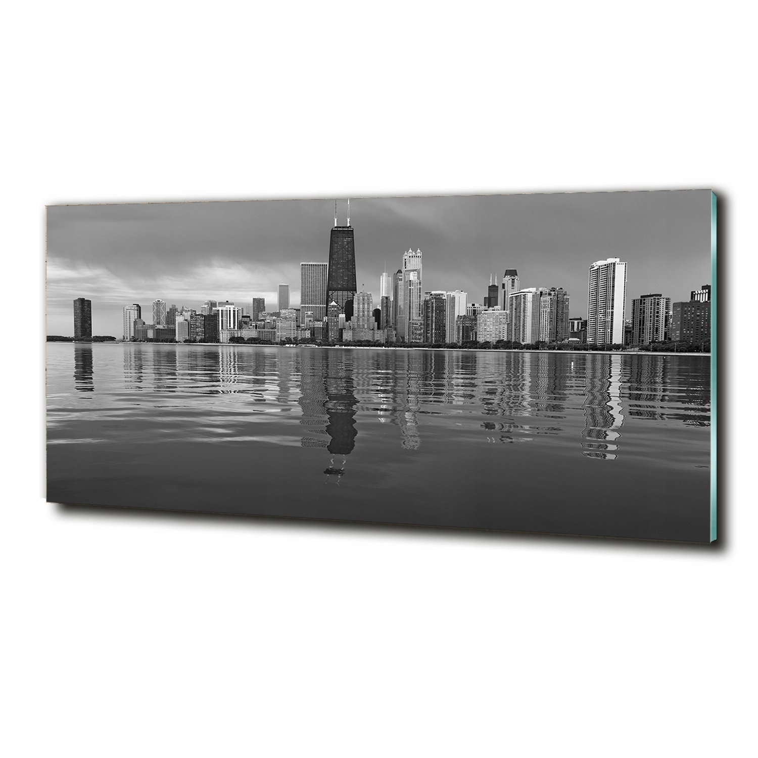 

Obraz szklany do salonu duży Chicago 125x50