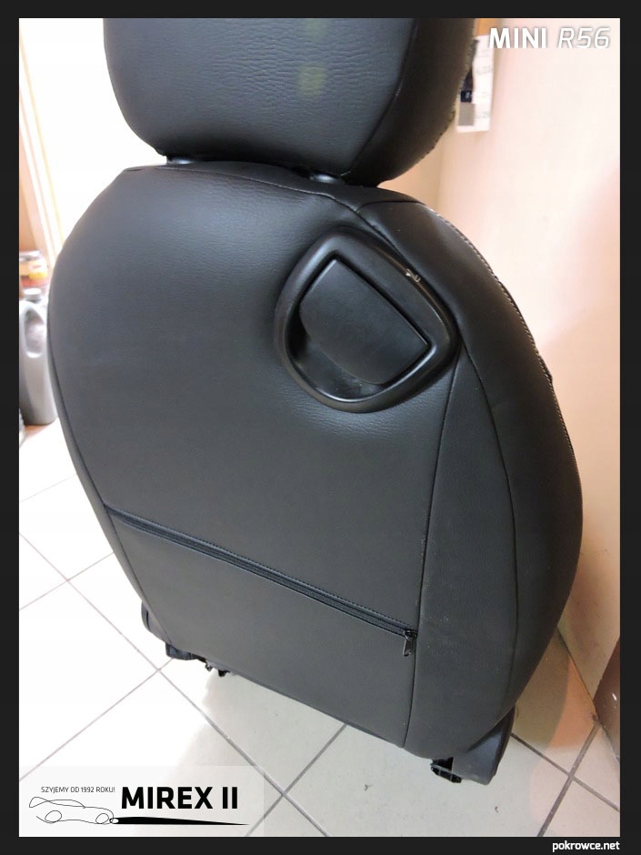 Pokrowce ze skóry i alkantary Mini R56 Cooper One Stan opakowania oryginalne