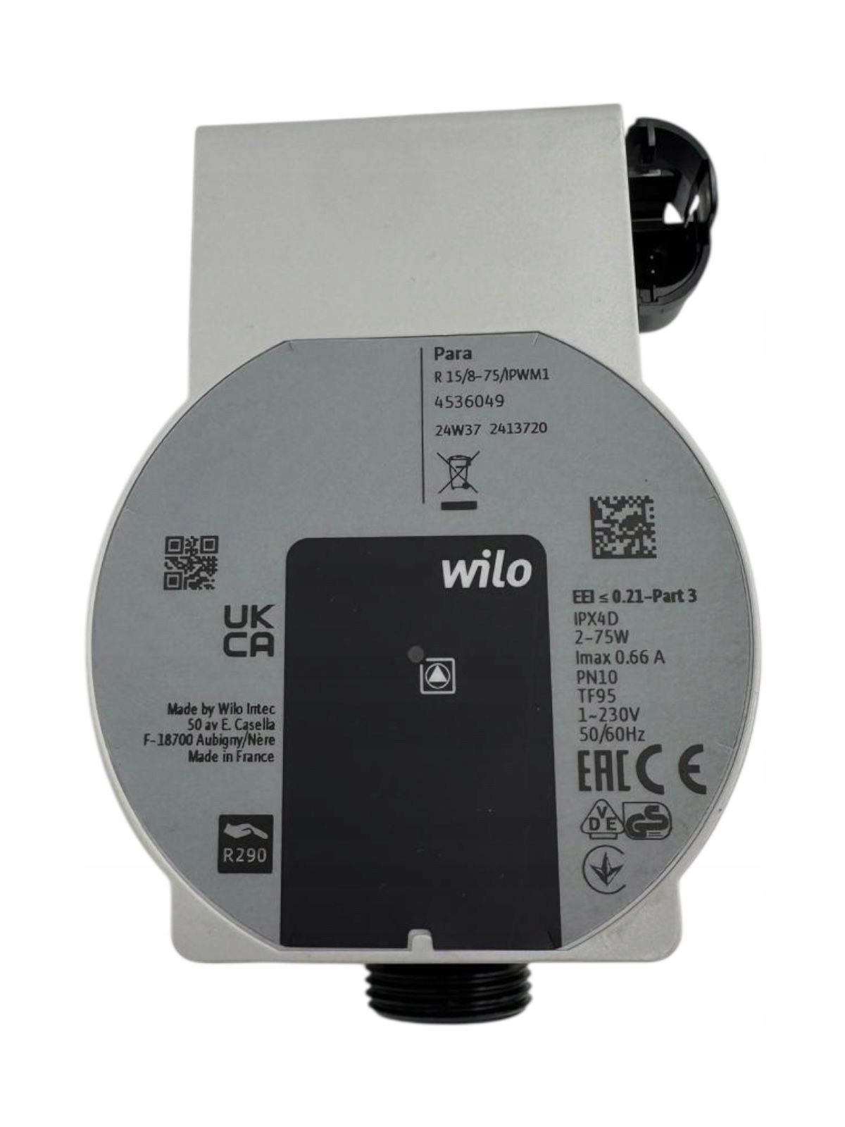 Pompa Wilo Para 15/8-75/IPWM1 Ø 1″ 130MM