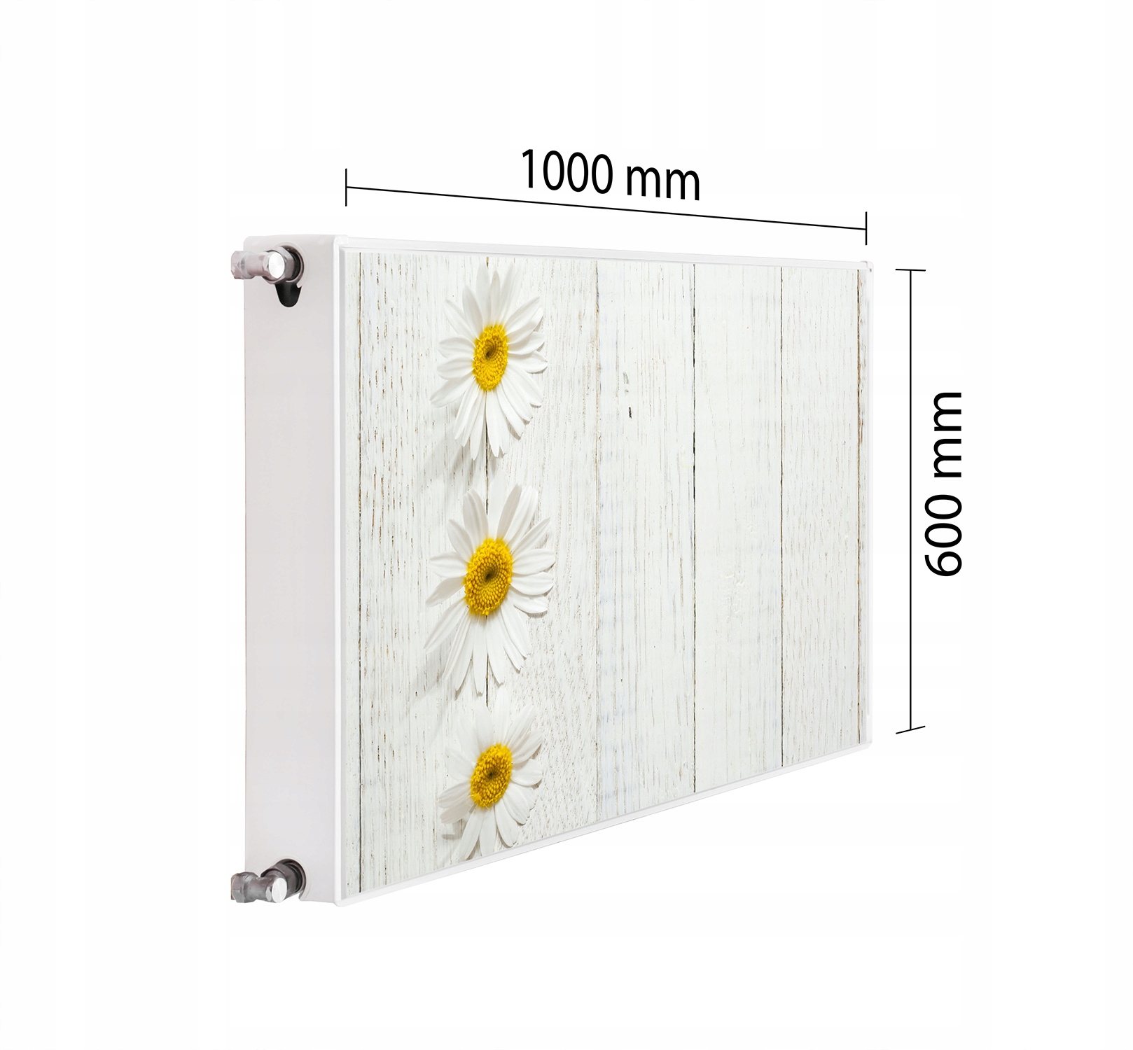 Kryt Na Radiátor Maskovač 100x60 Dřevo Podložka Magnet