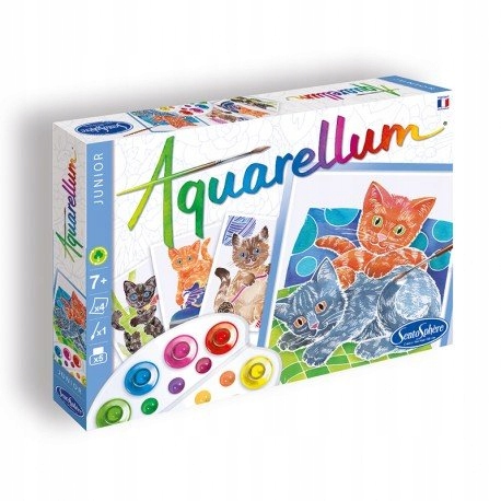 

Sentosphere Aquarellum Junior Kotki akwarele