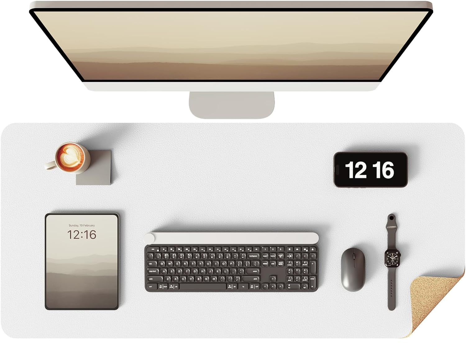 MATA OCHRONNA PODKŁADKA NA POD BIURKO STÓŁ 45 x 90