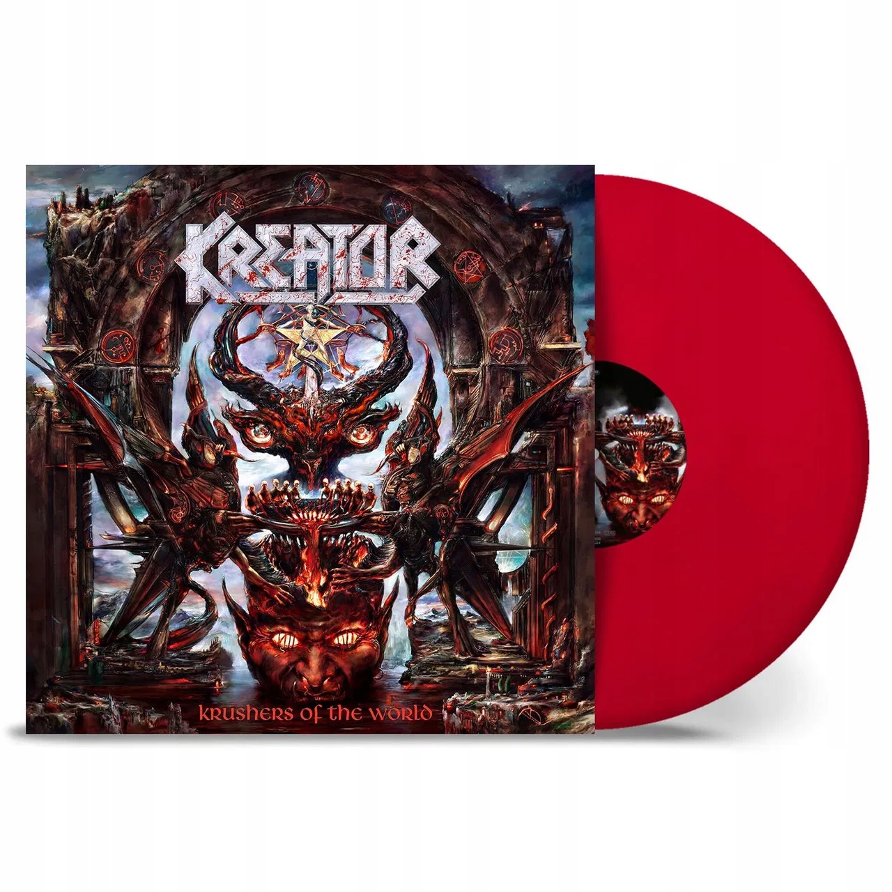 Kreator: Krushers of the World (Coloured Red Vinyl) Vinyl (lp)