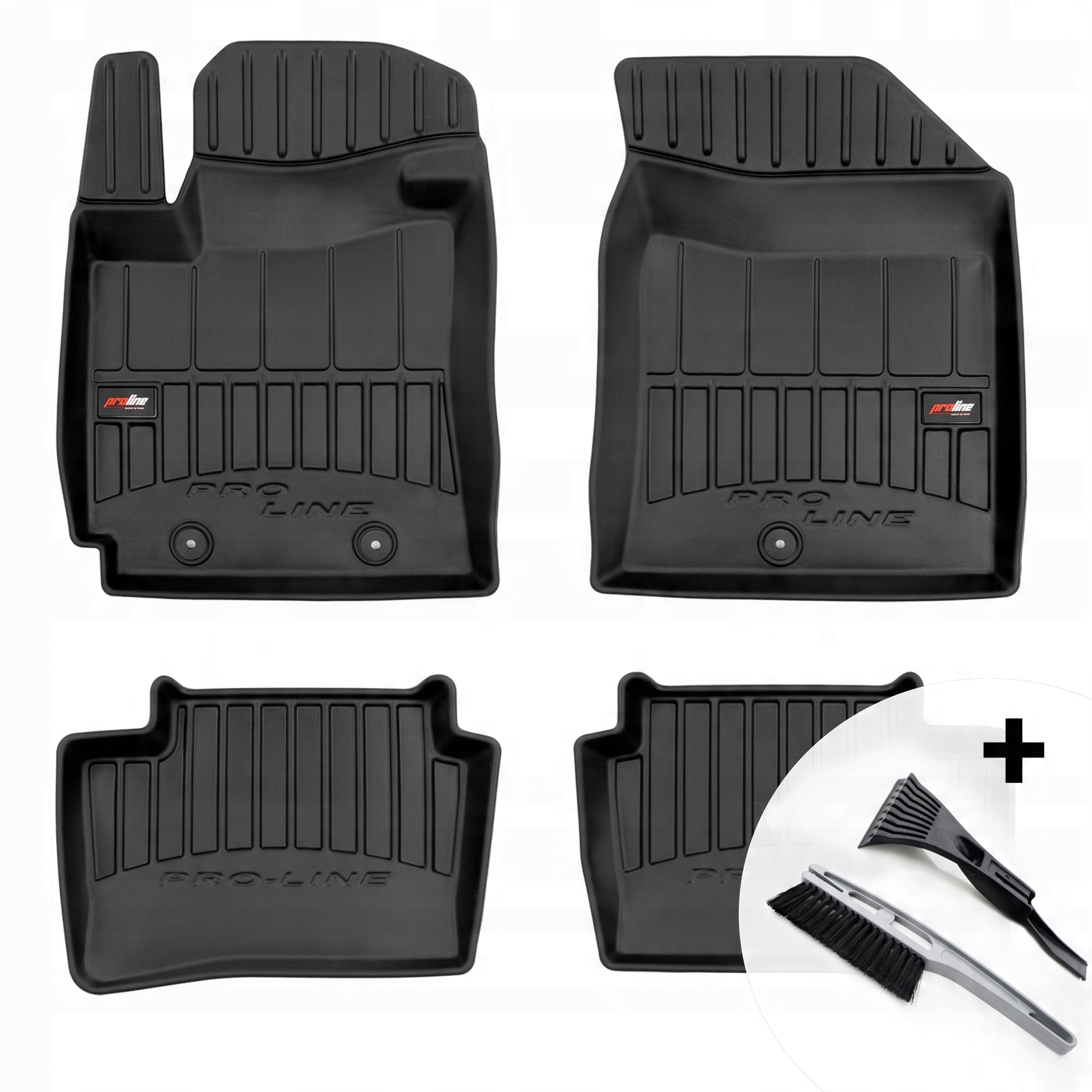Gumové koberce pro Hyundai i10 II 2013-2019