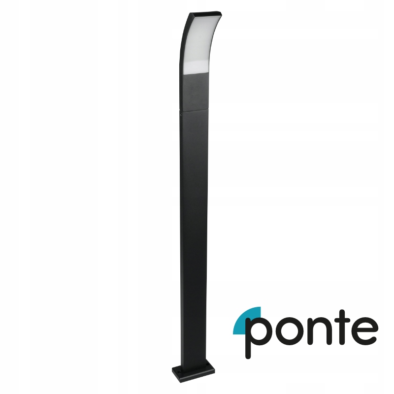 Słupek ogrodowy Led stojący czarny 100cm 9W barwa neutralna 4000K IP54