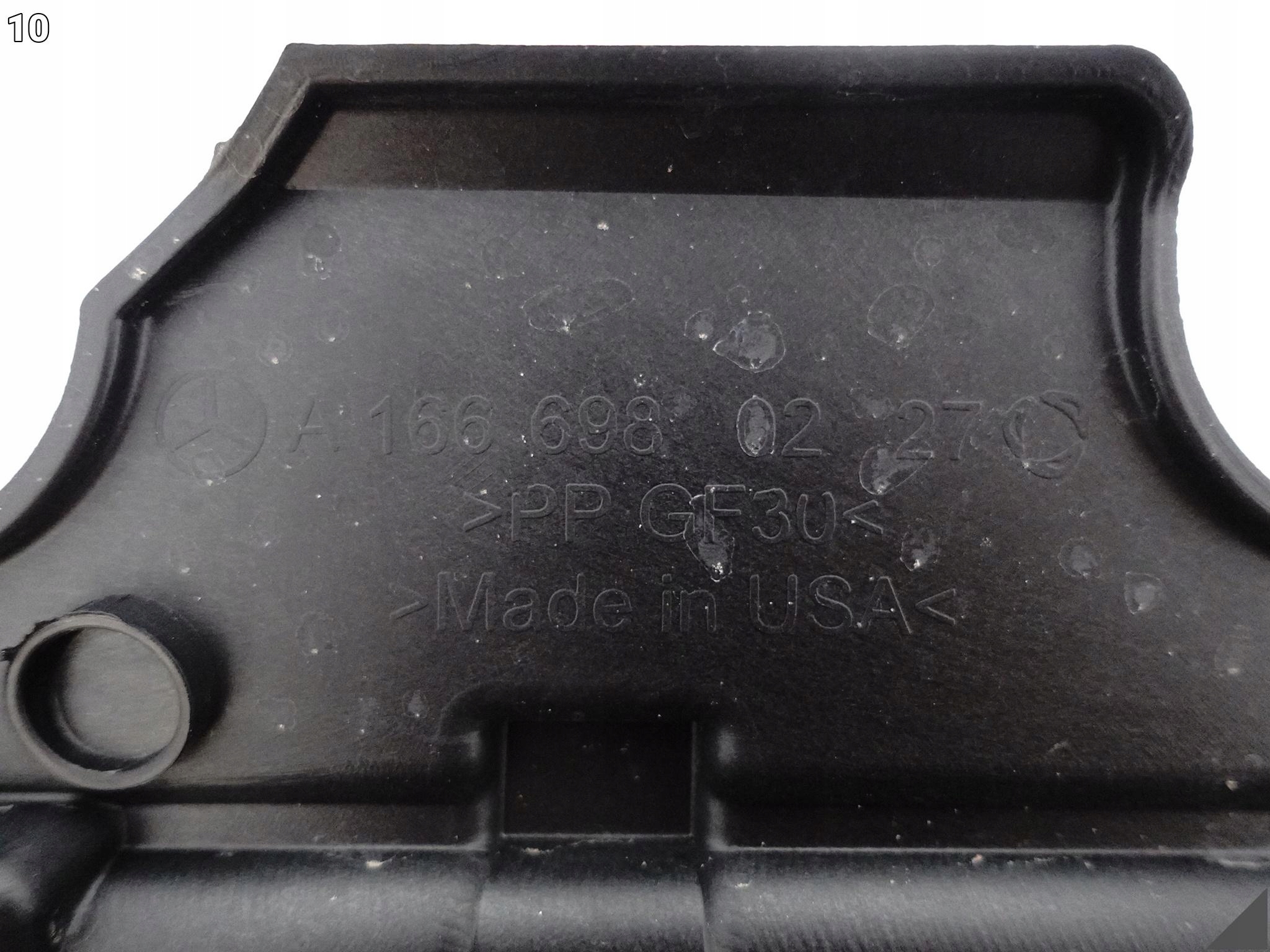 MERCEDES ML AMG W166 11-15 holder console support mouldings PROGOWEJ right