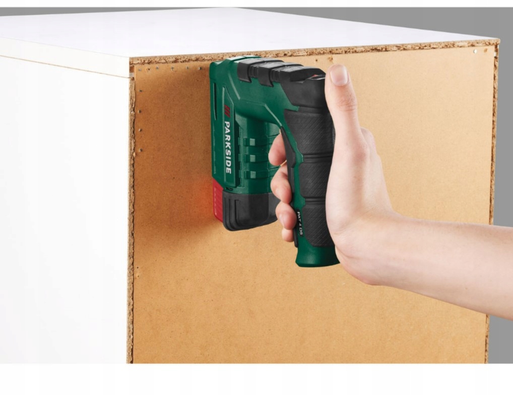 Akumulatorowy zszywacz Parkside gwoździarka 2 w 1 Seria PAT 4