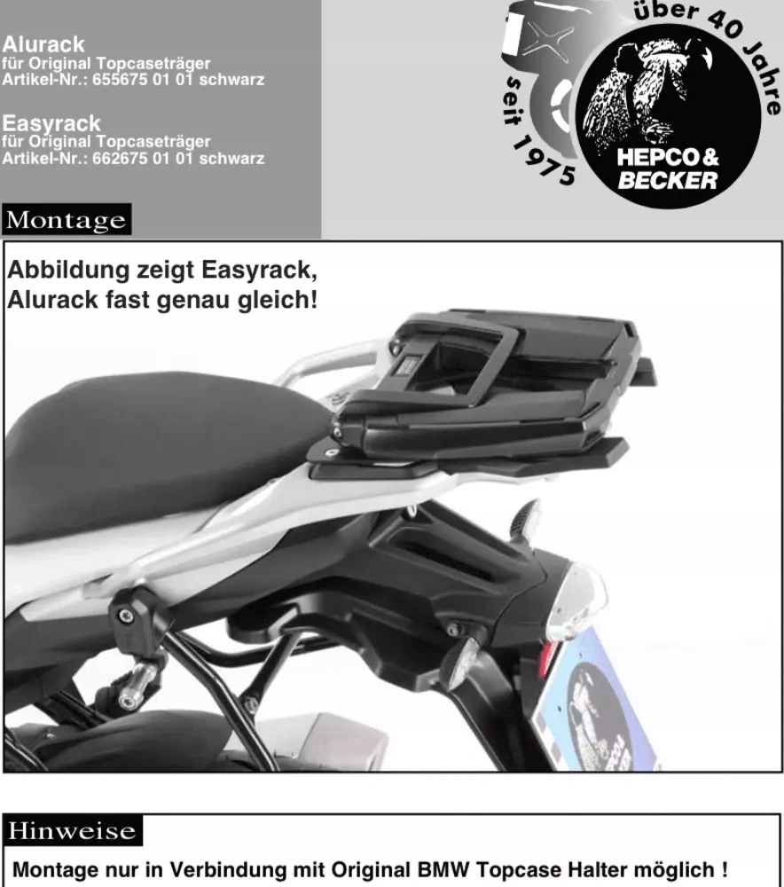 Bmw S 1000 Xr (2015-2019) Alurack rám