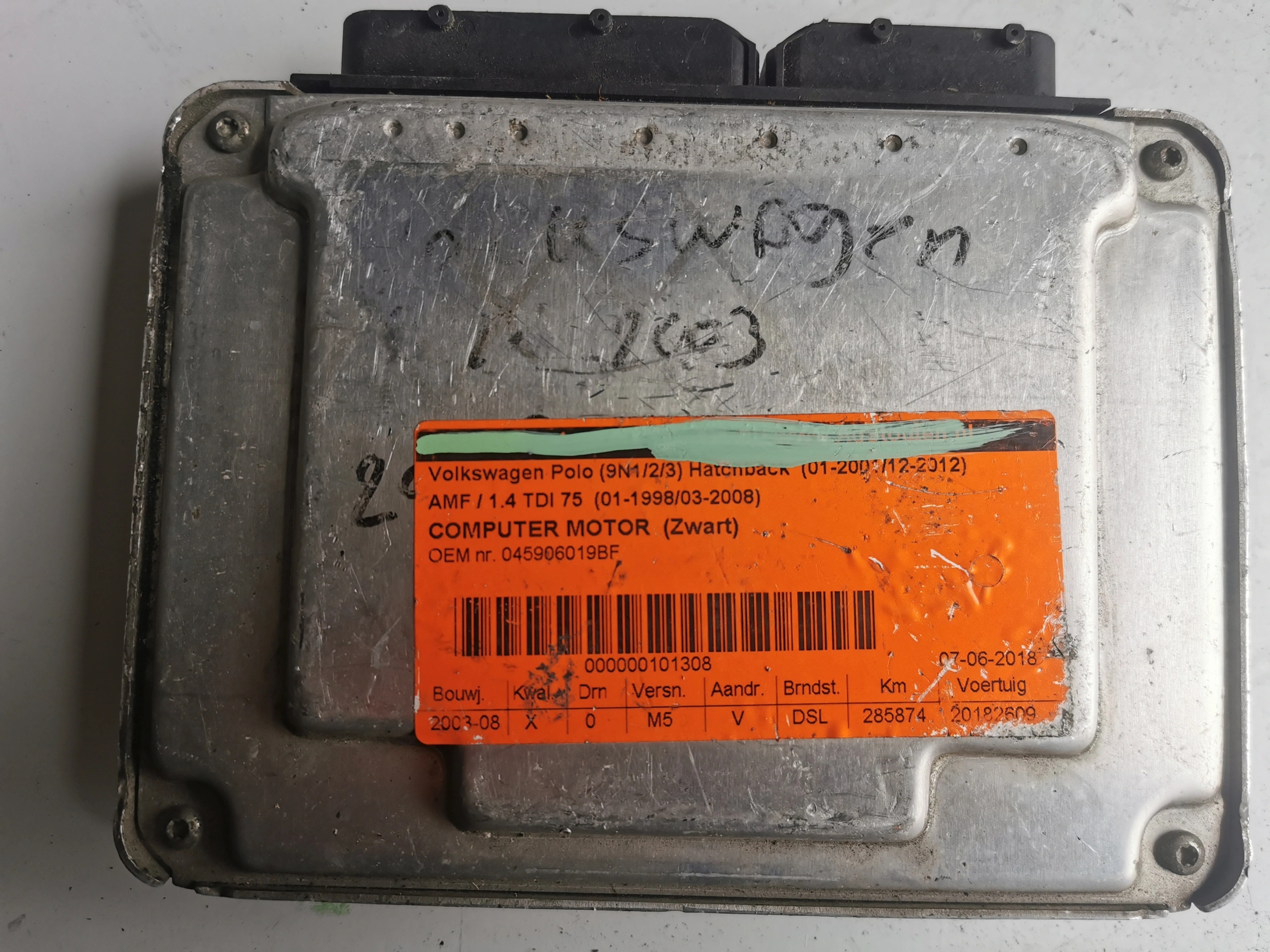 VW POLO 1.4TDI 0281011241 045906019BF computer ECU