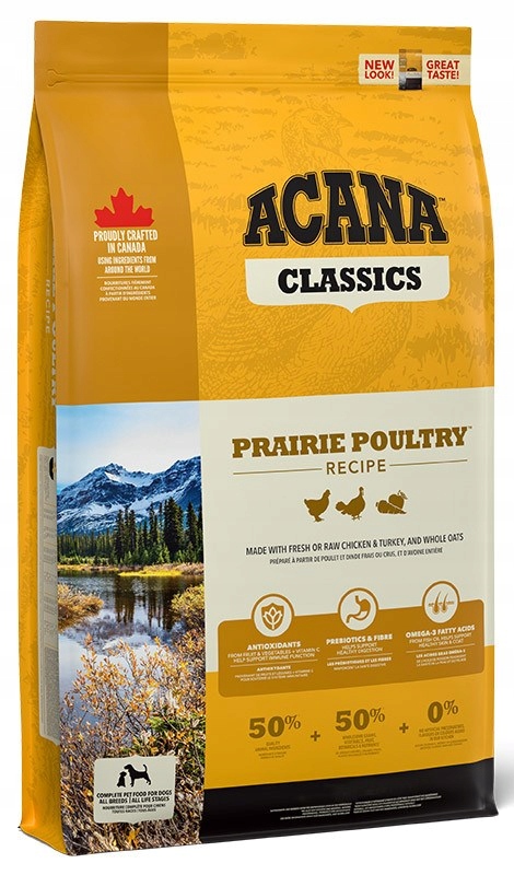 Levně Acana Classics Prairie Poultry suché krmivo pro psy 14,5 kg