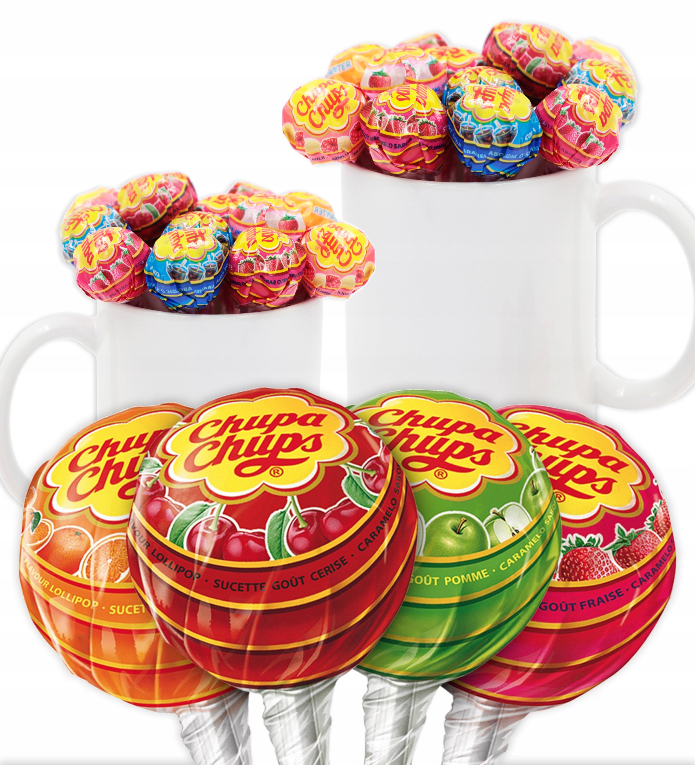 

Lizaki Chupa Chups Wypełnienie Kubka 7 szt