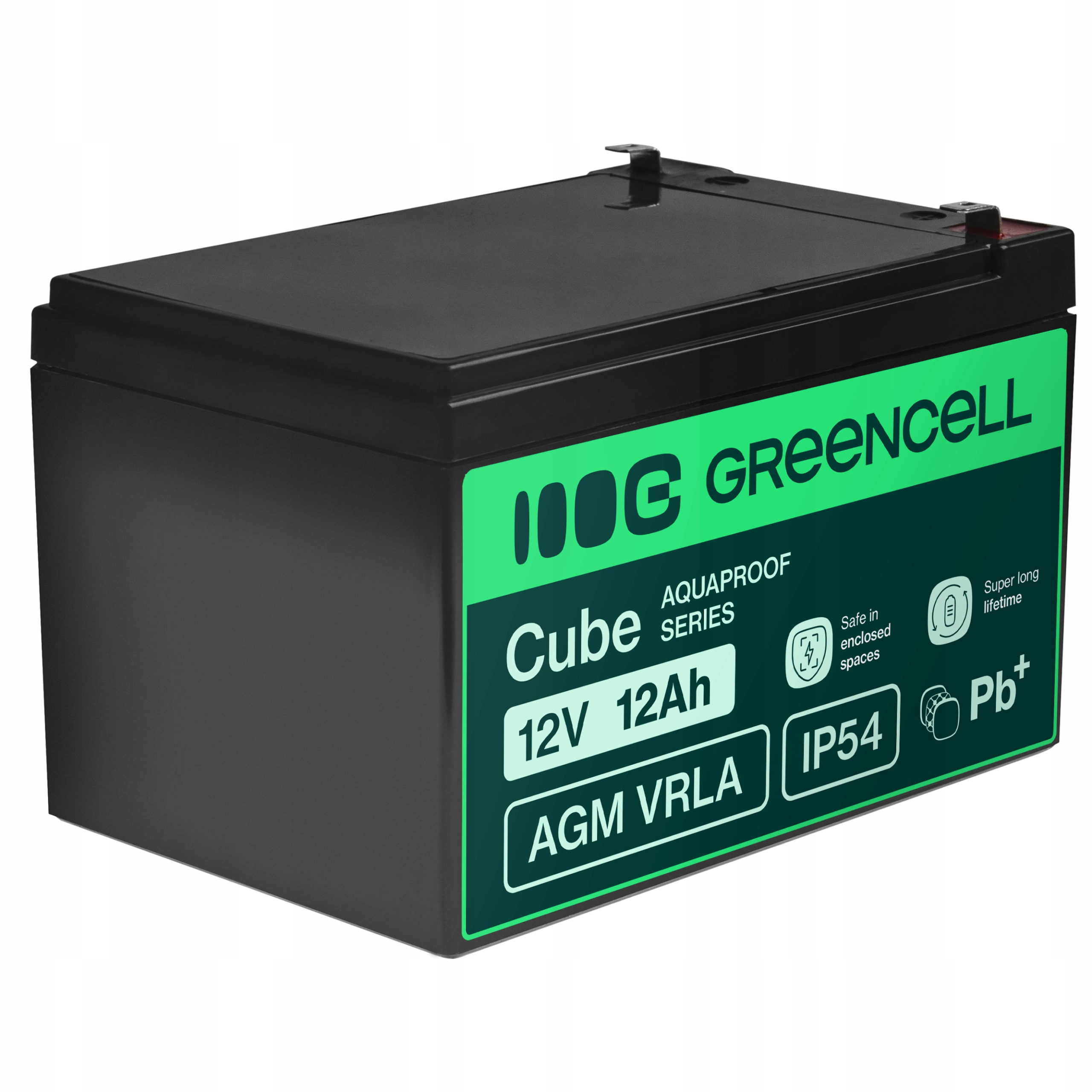 Akumulator Agm 12V 12Ah Vrla Bezobsługowy do Zabawki Kasy Kosiarki Alarmu