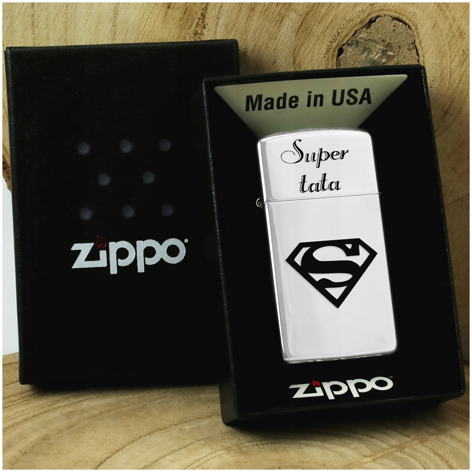 Originální Zapalovač Zippo Benzínová Taška S Gravírováním Pro Tátu Na Den Otců