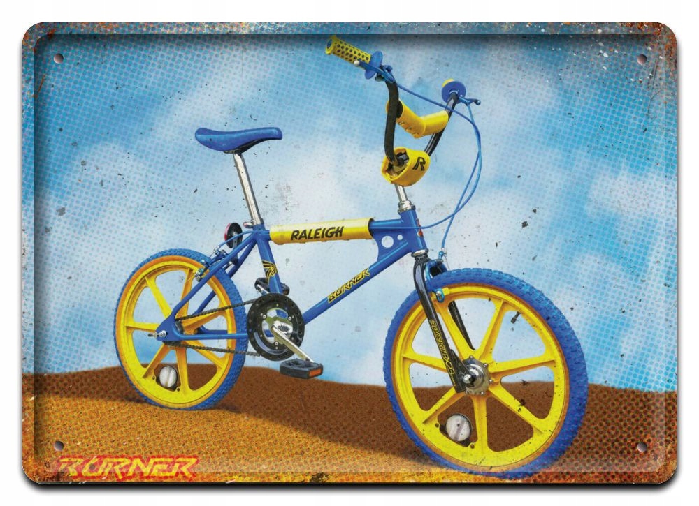 Rower Plakat Metalowy Szyld Obrazek Retro #20336