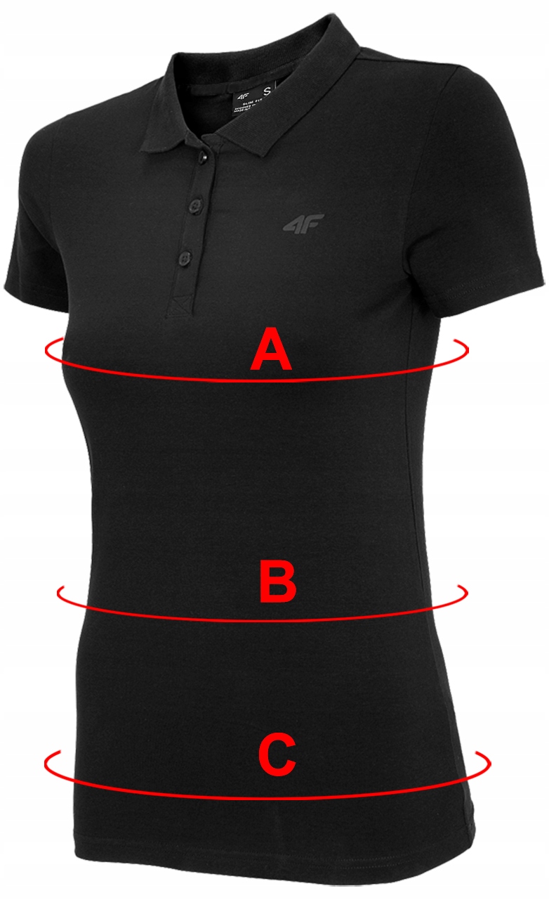KOSZULKA POLO DAMSKA 4F F132 BAWEŁNIANA POLÓWKA T-SHIRT LIMITOWANA L Wzór dominujący bez wzoru