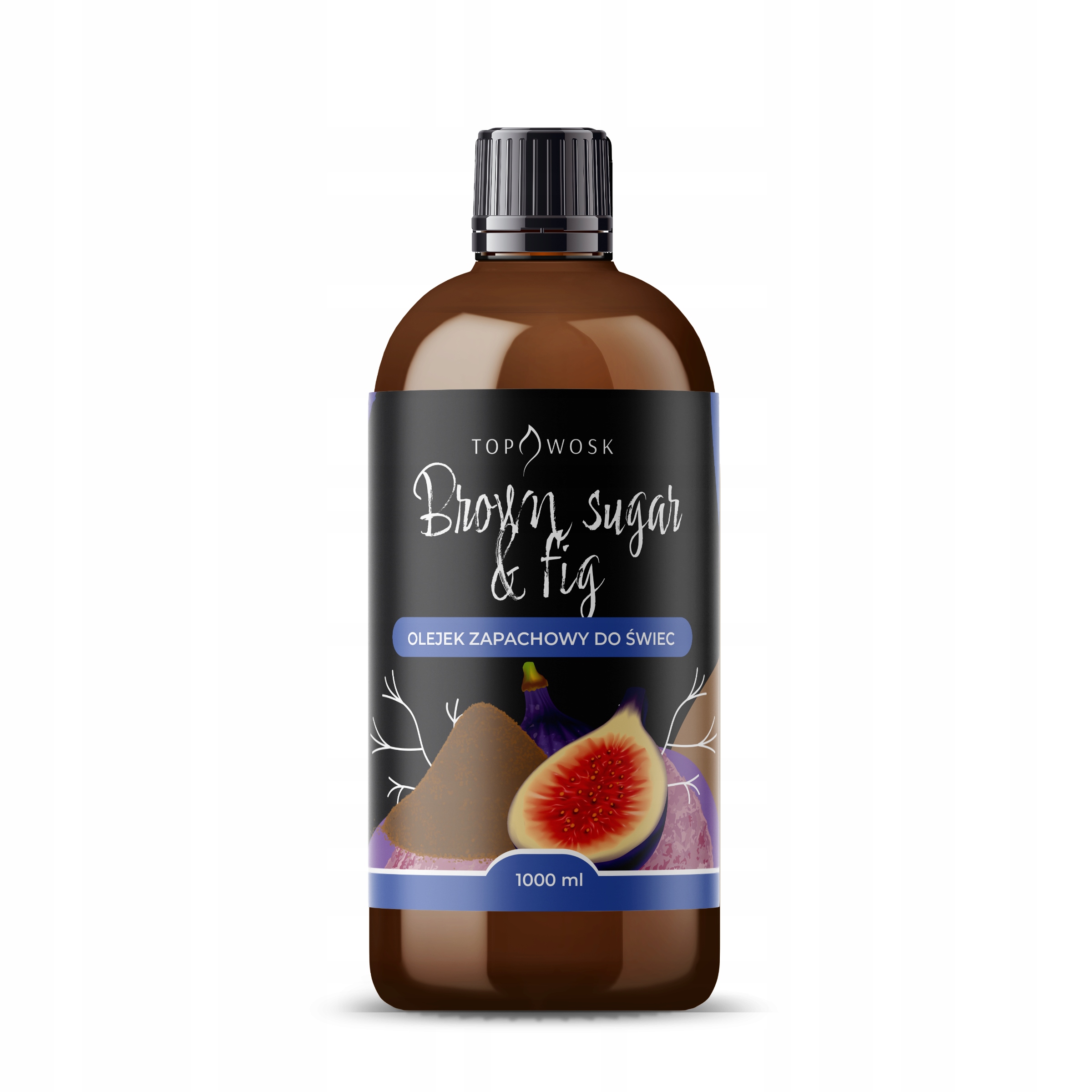 Vonný olej na sviečky Brown Sugar and Fig 1000 ml