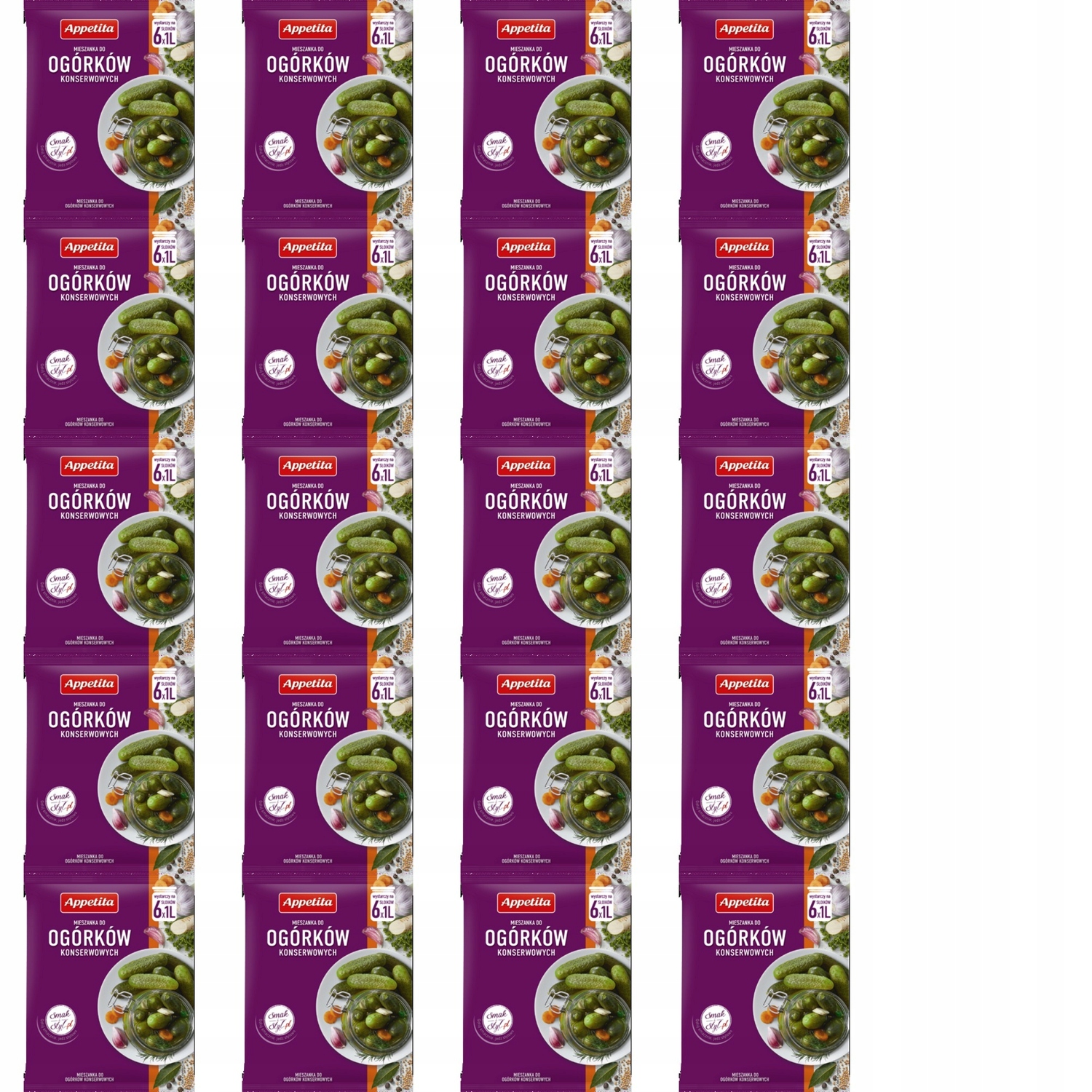 20 x 40 g Appetita směs na konzervované okurky Karton