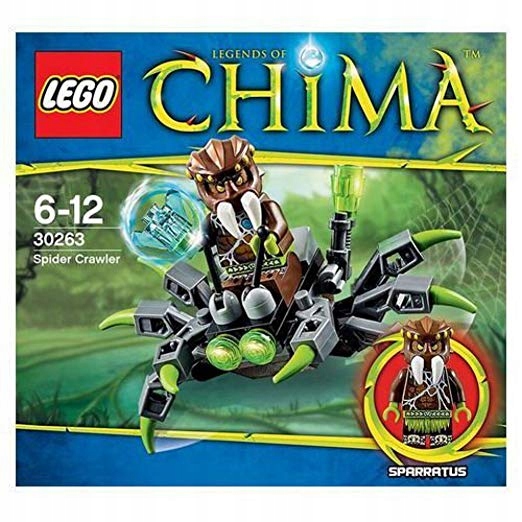 nowy 30263 Lego Chima polybag minifigurka Sparratus Misb 2014