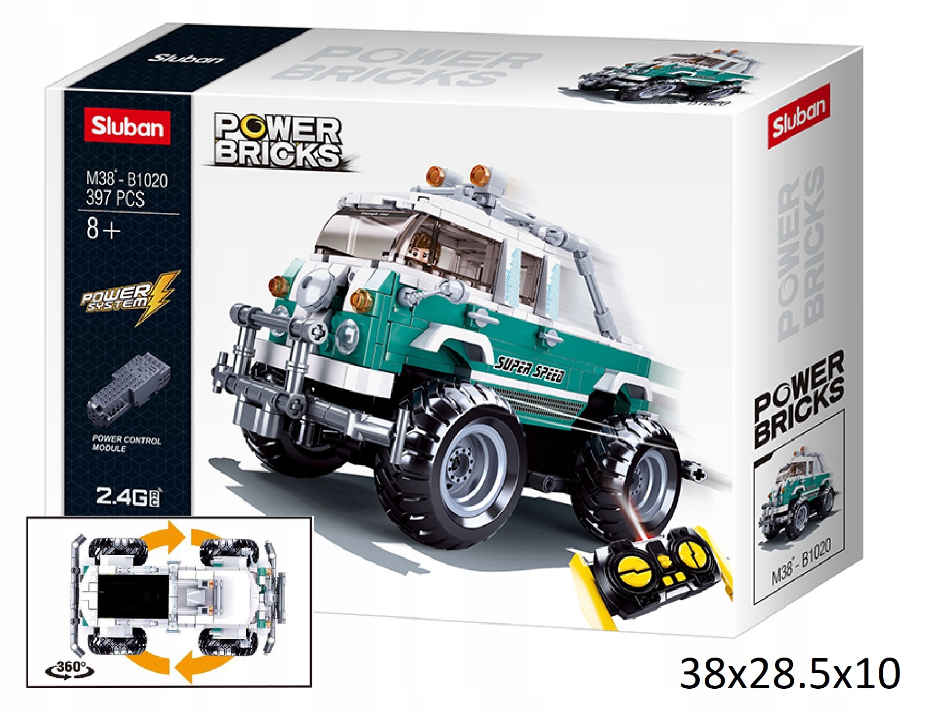 pojazd na pilot rc 397el