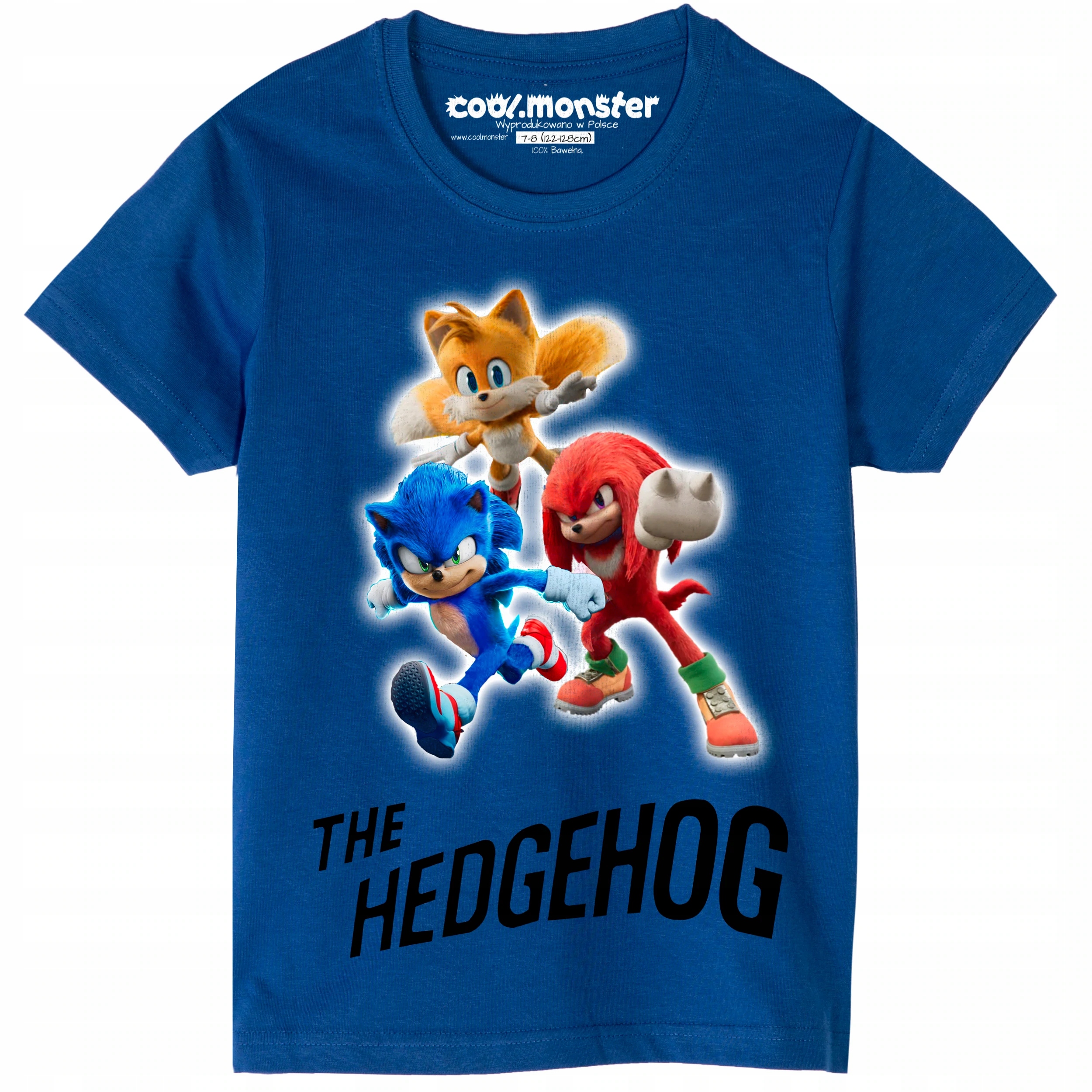 

Sonic 2 Koszulka T-Shirt Dziecięcy Niebieski 116