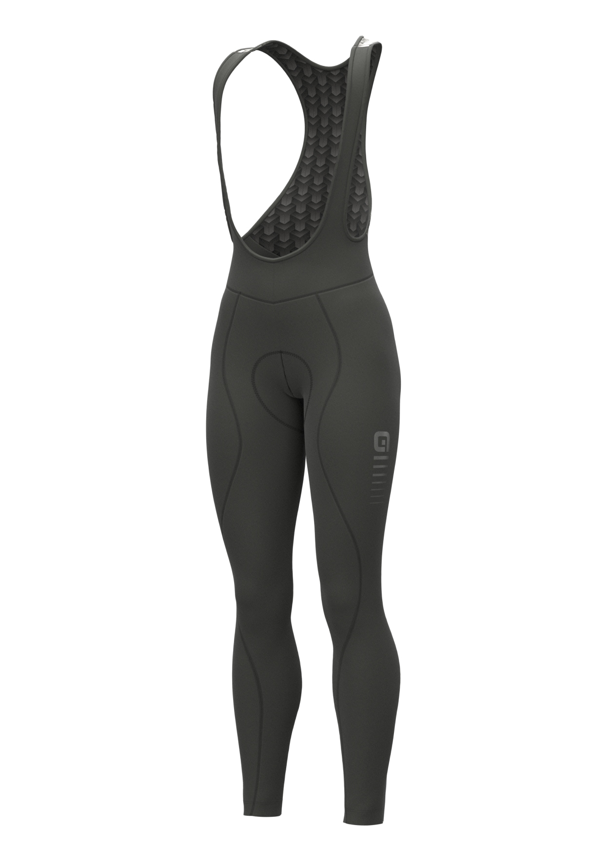 Spodnie rowerowe damskie Alé Cycling Solid Essential Bib S Czarno-Biały