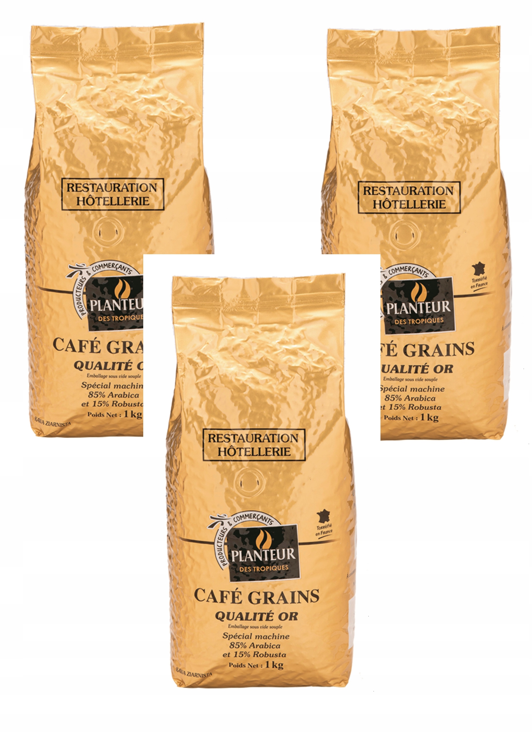 Kawa ziarnista Planteur 1kg HoReCa x 3szt