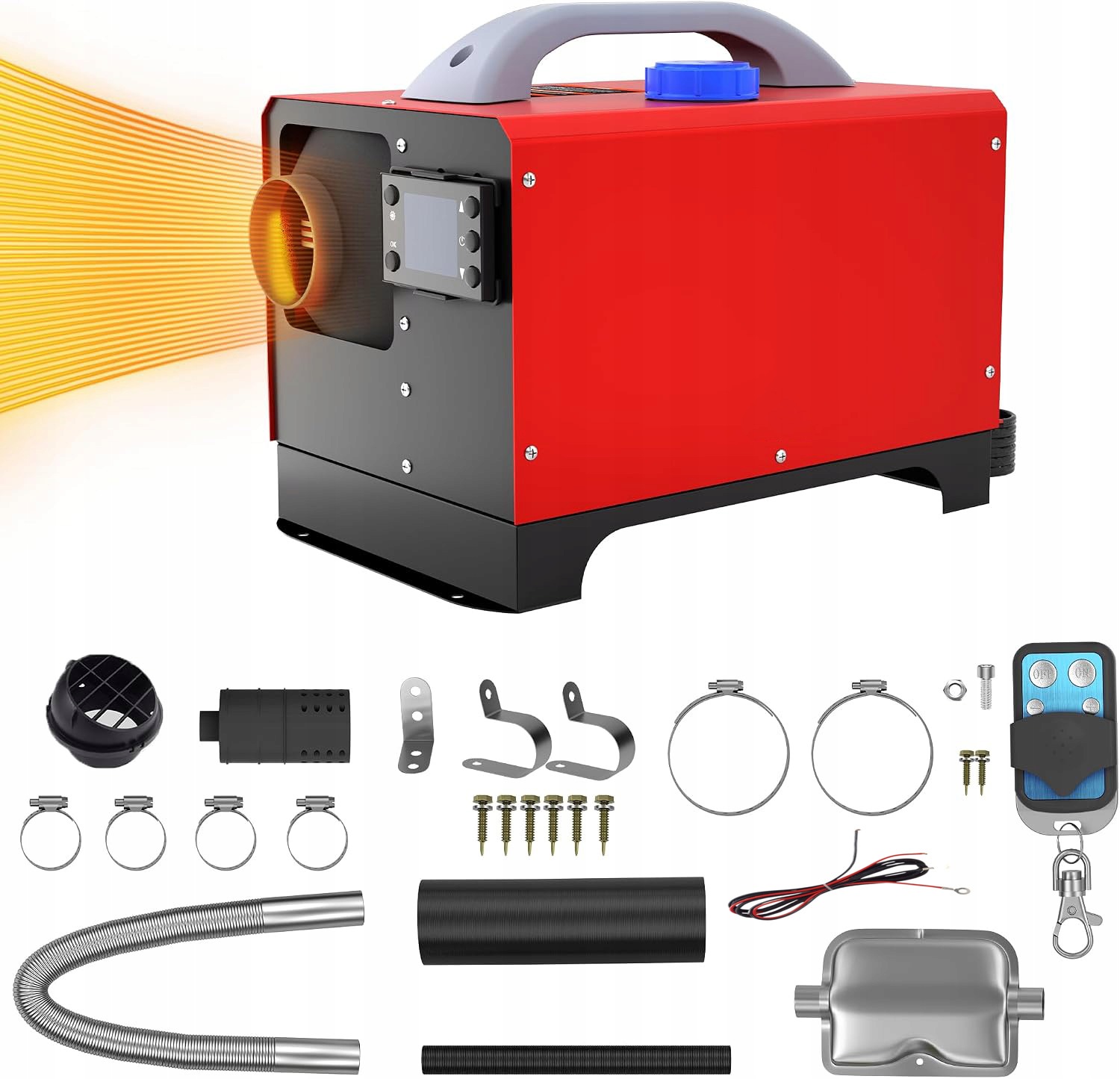 Naftové Topidlo Automobilová Foukač Nezávislé Topení 9KW 12/230V