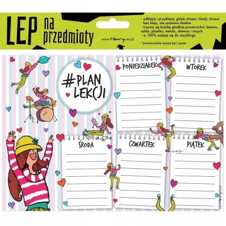 Elektrostatyczny plan lekcji A5 Dziewczyna