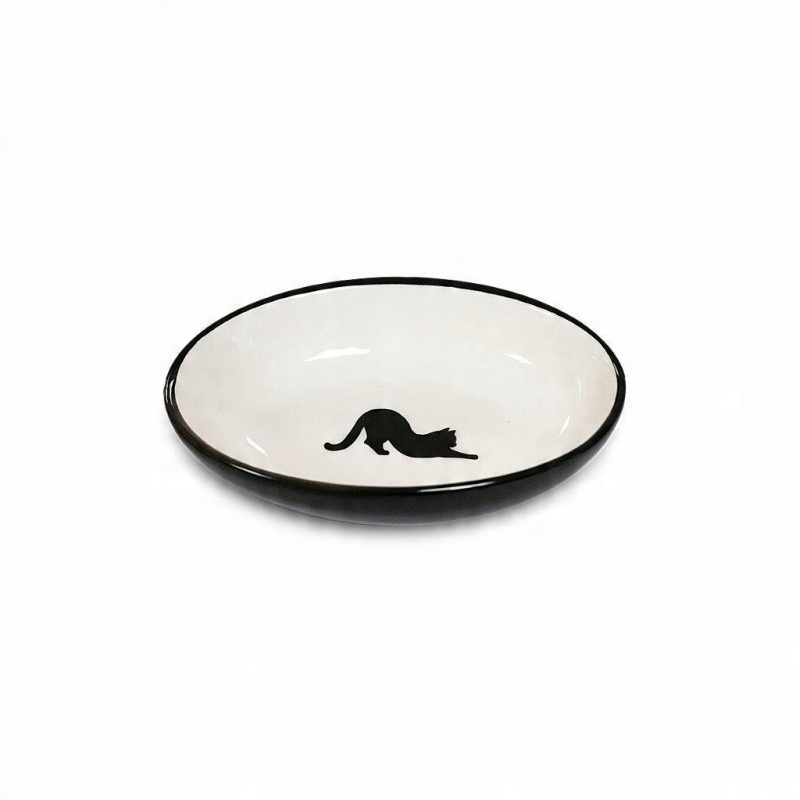 

Miska ceramiczna dla kota Czarny kot Black Y2740