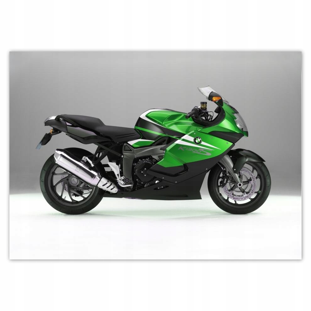 

Naklejki 70x50 Limonkowy ścigacz motor