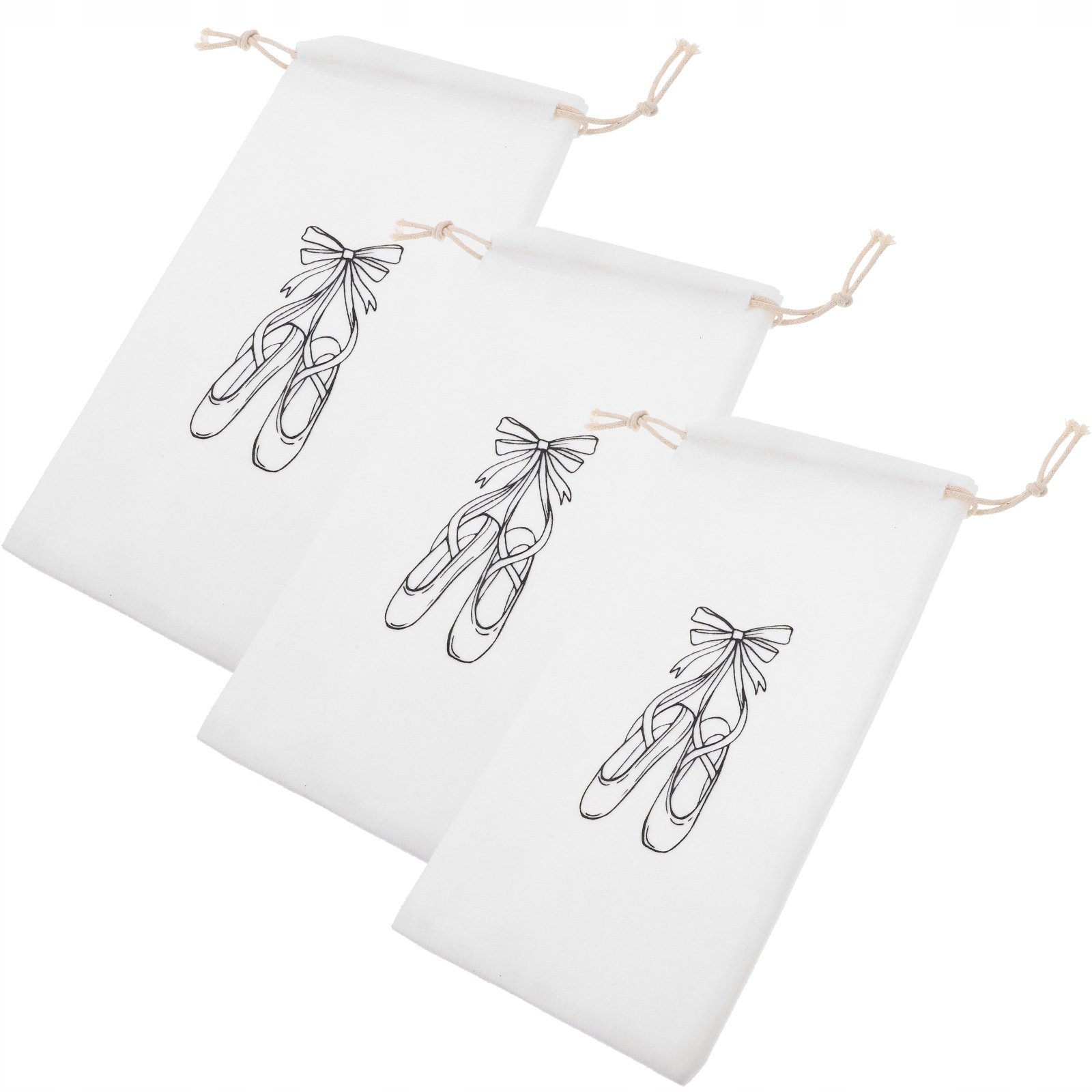 TORBA DO PRZECHOWYWANIA BUTY BALETOWE BAWEŁNIANA DANCE 3 SZT. (LINIA Kod producenta 17533371