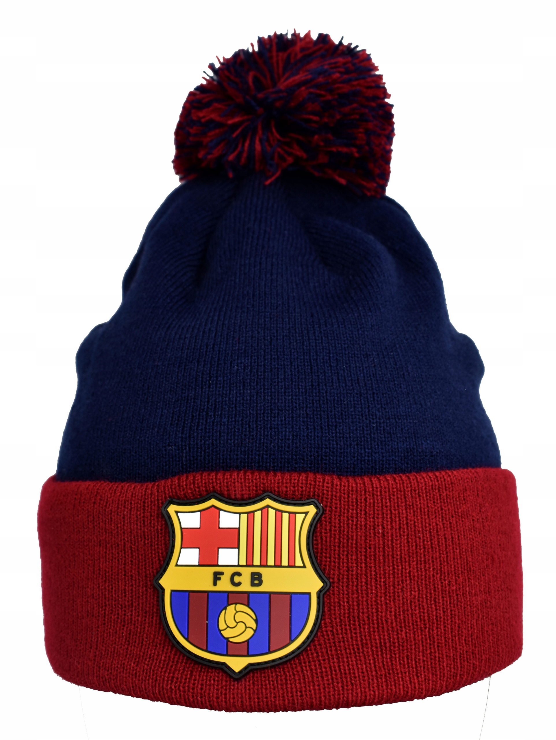 Czapka Fc Barcelona beanie oficjalna licencjonowana