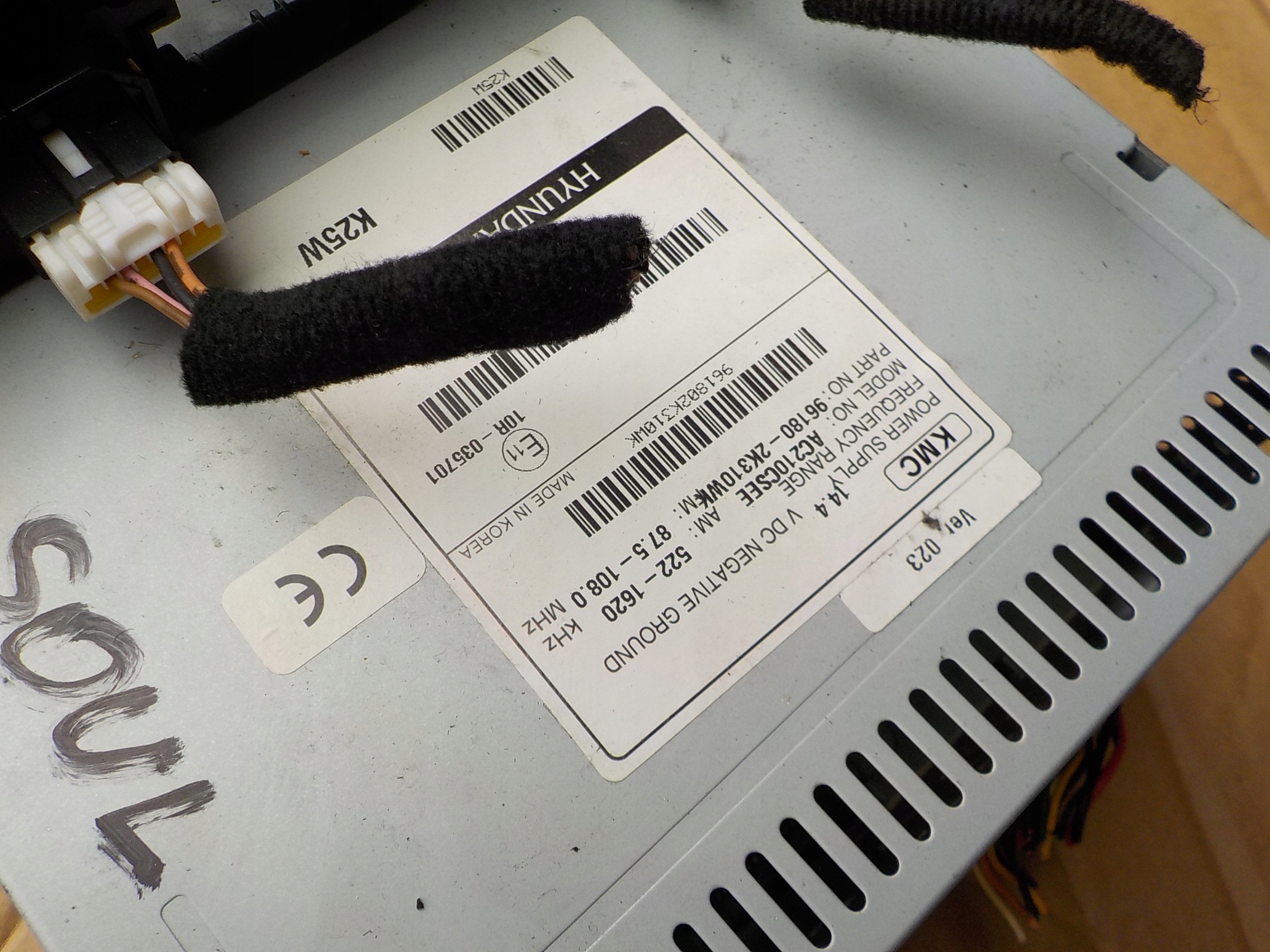 radio cd kia soul e lift 96180-2K310