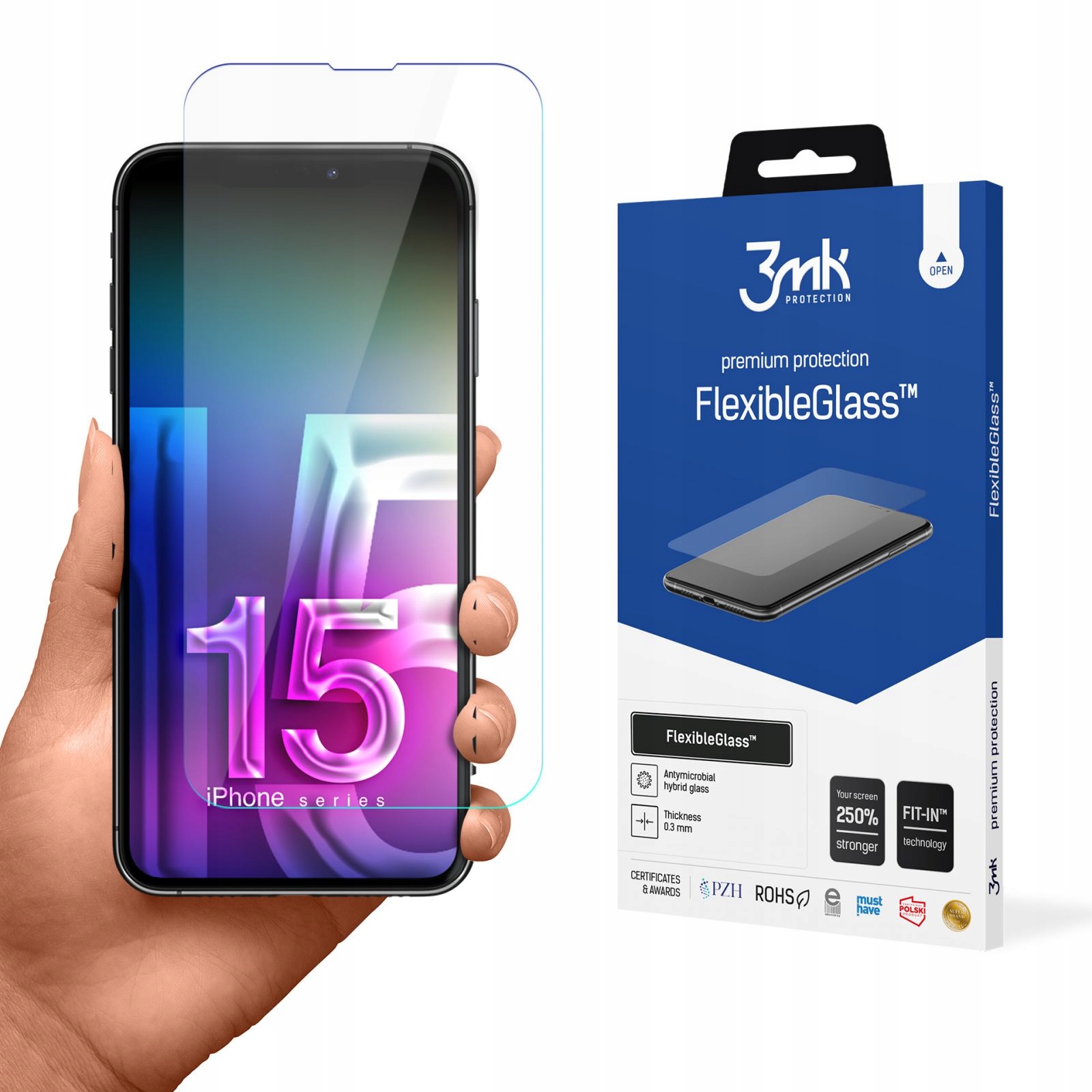 Apple Iphone 15 Plus 3MK Flexibleglass