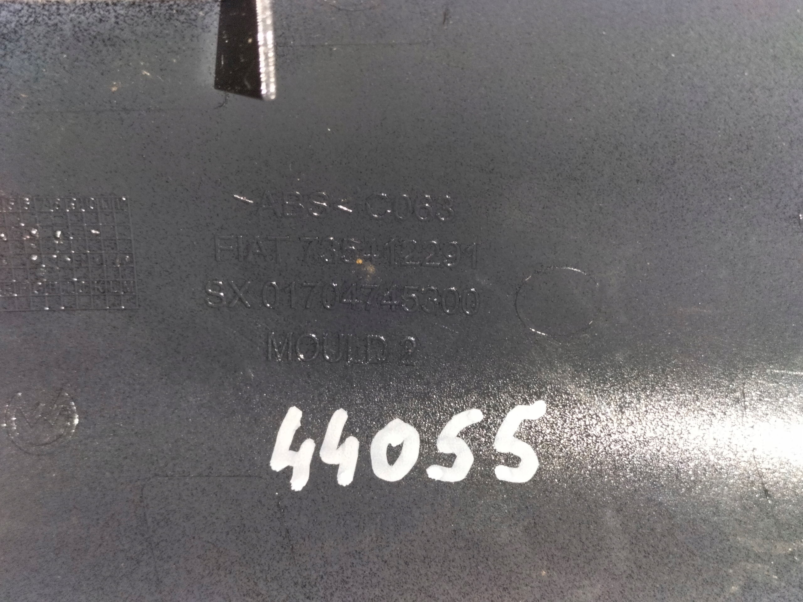 cover cap mirrors left FIAT 500 07