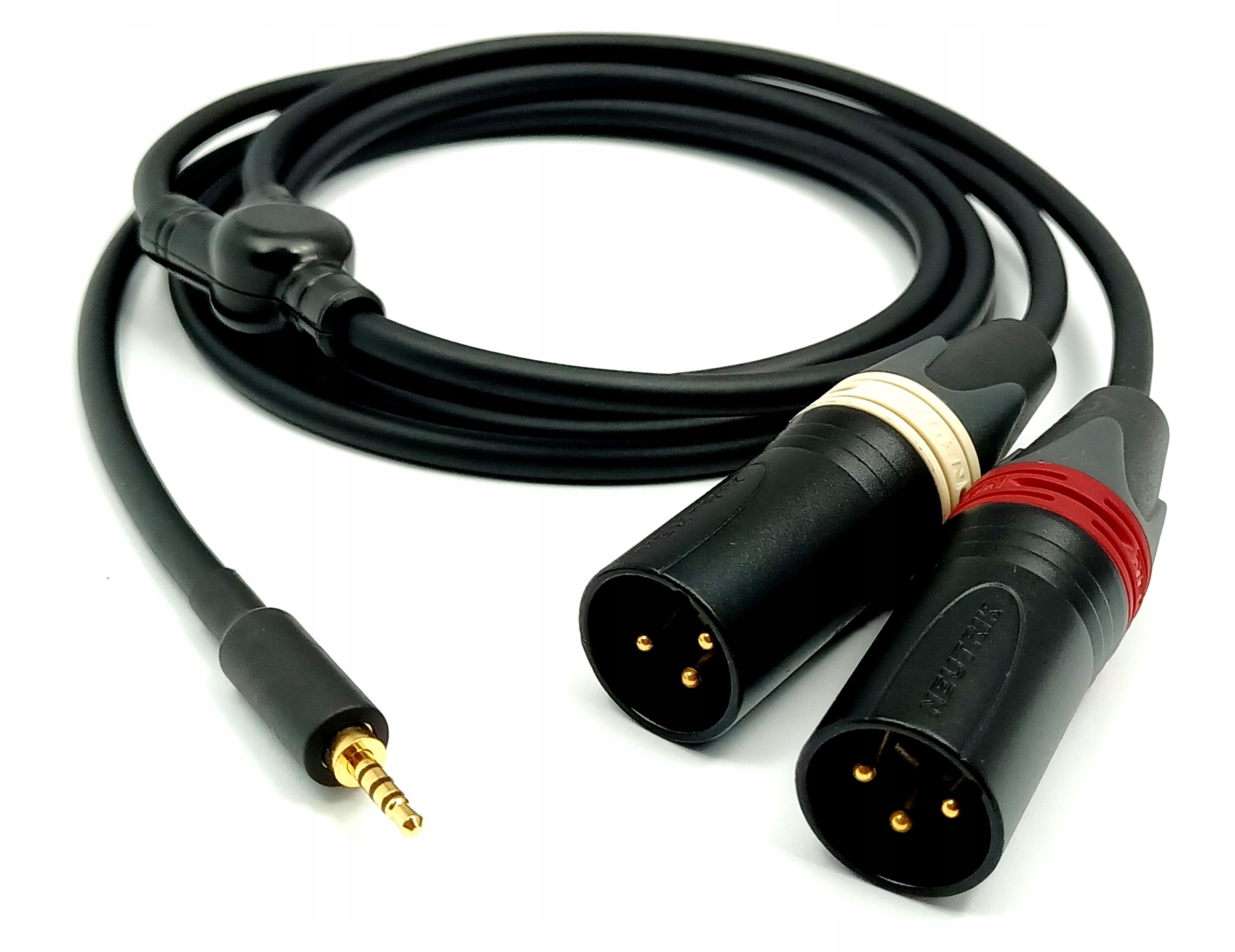 Ručne vyrobený vyvážený kábel 2,5 mm 2 x Xlr Mogami 2893