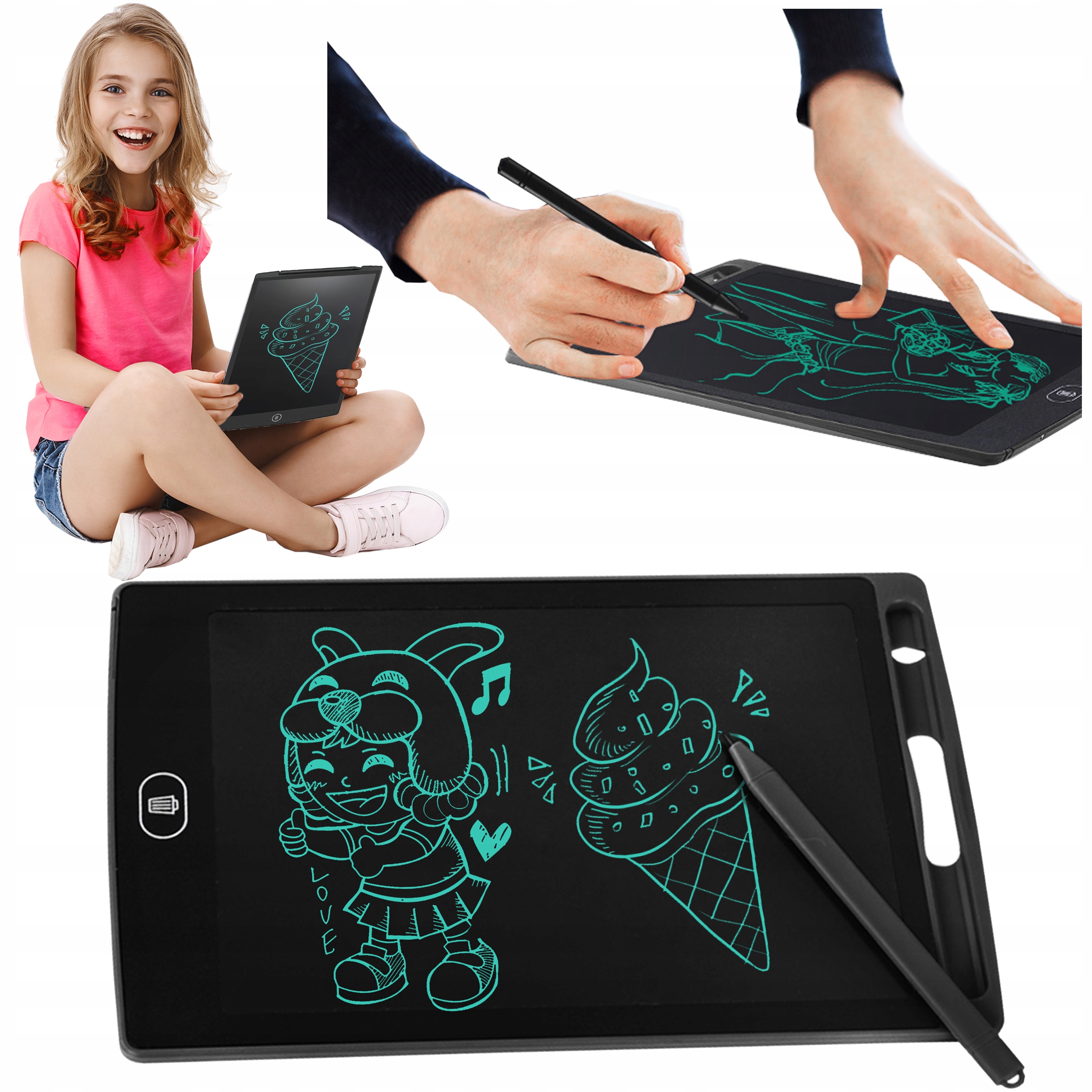 

Tablet Graficzny Z Rysikiem Znikopis Do Rysowania