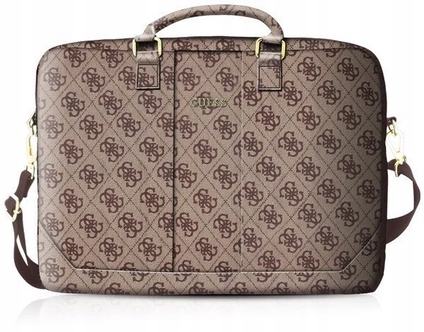 Guess Taška GUCB154GB 15" hnedá/brown 4G Uptown