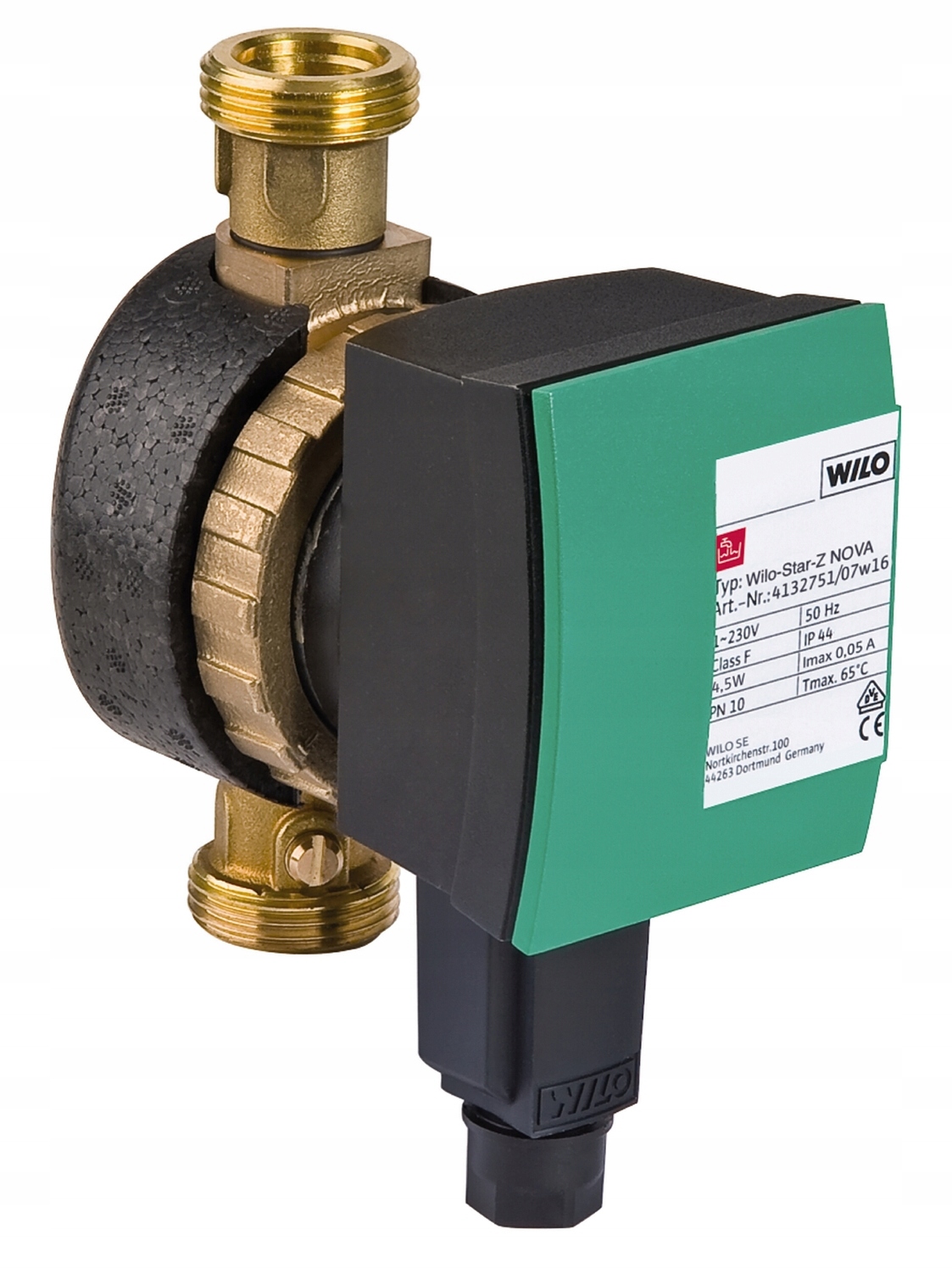 Cirkulačná Pumpa Cwu Star-z Nova A 230V PN10 1/2" S Ventilmi
