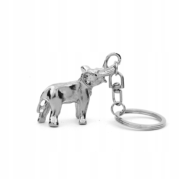 Brelok słoń na szczęście srebrny Marka inna